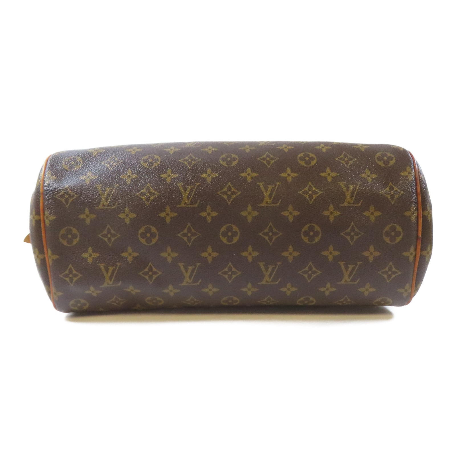 LOUIS VUITTON Monogram Montorgueil GM金扣肩背袋啡色