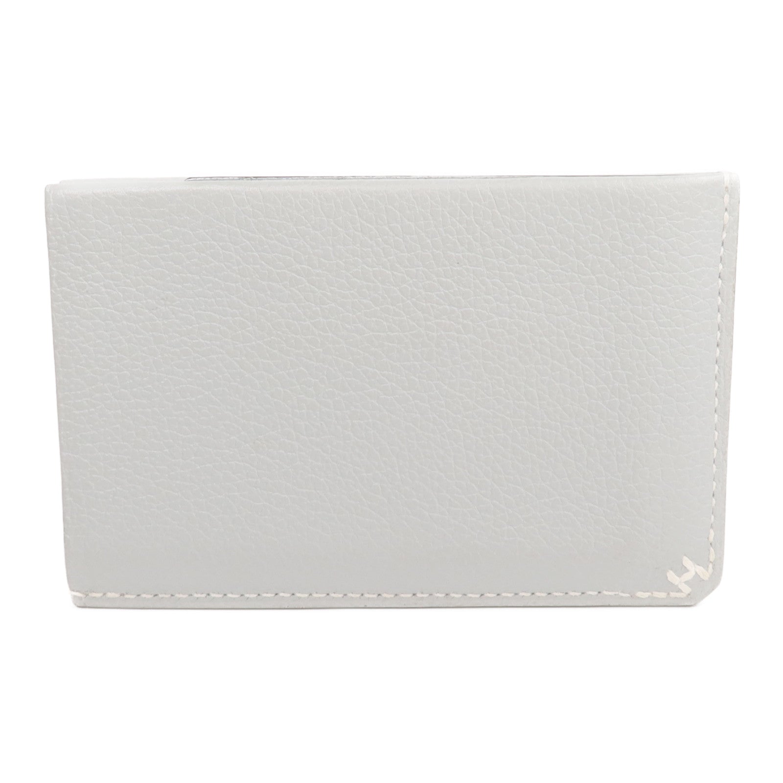 HERMES Evercolor皮革Card Case卡片套Gris Meyer