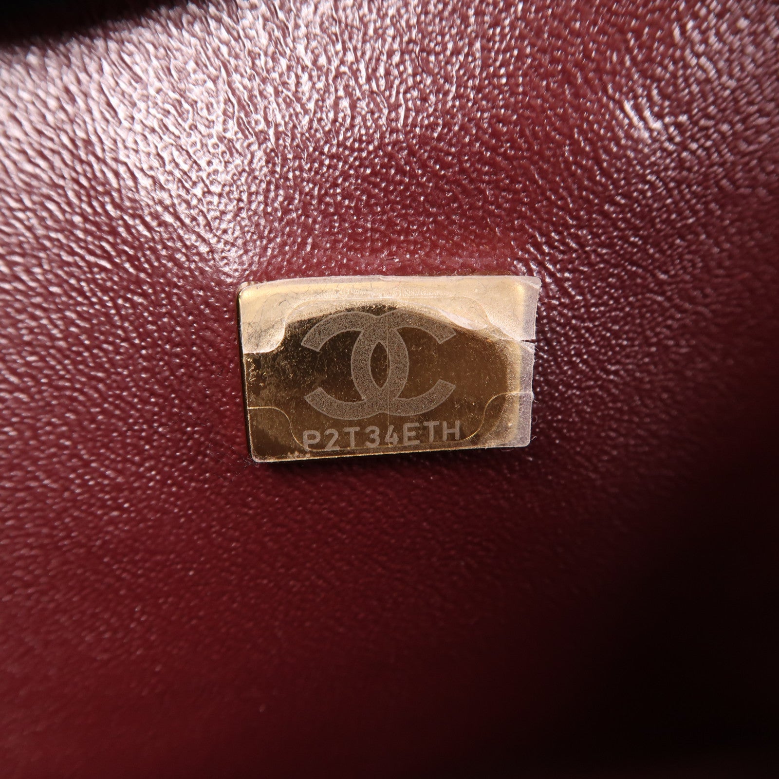 CHANEL 菱格牛皮皮革Classic 25金扣鏈帶肩背袋黑色