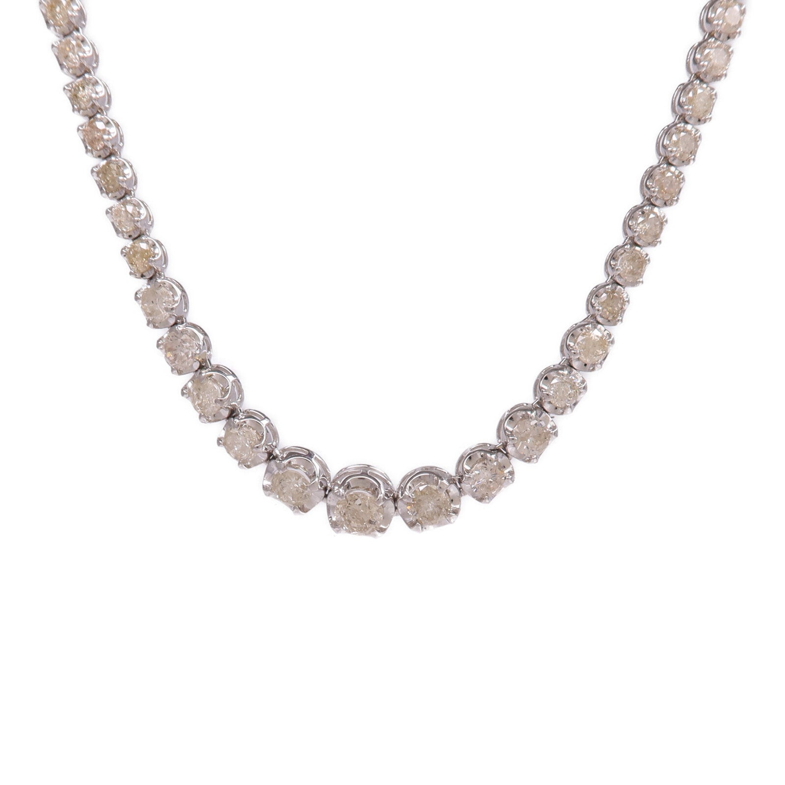 JEWELRY 18K白金Diamond Necklace鑽石項鍊