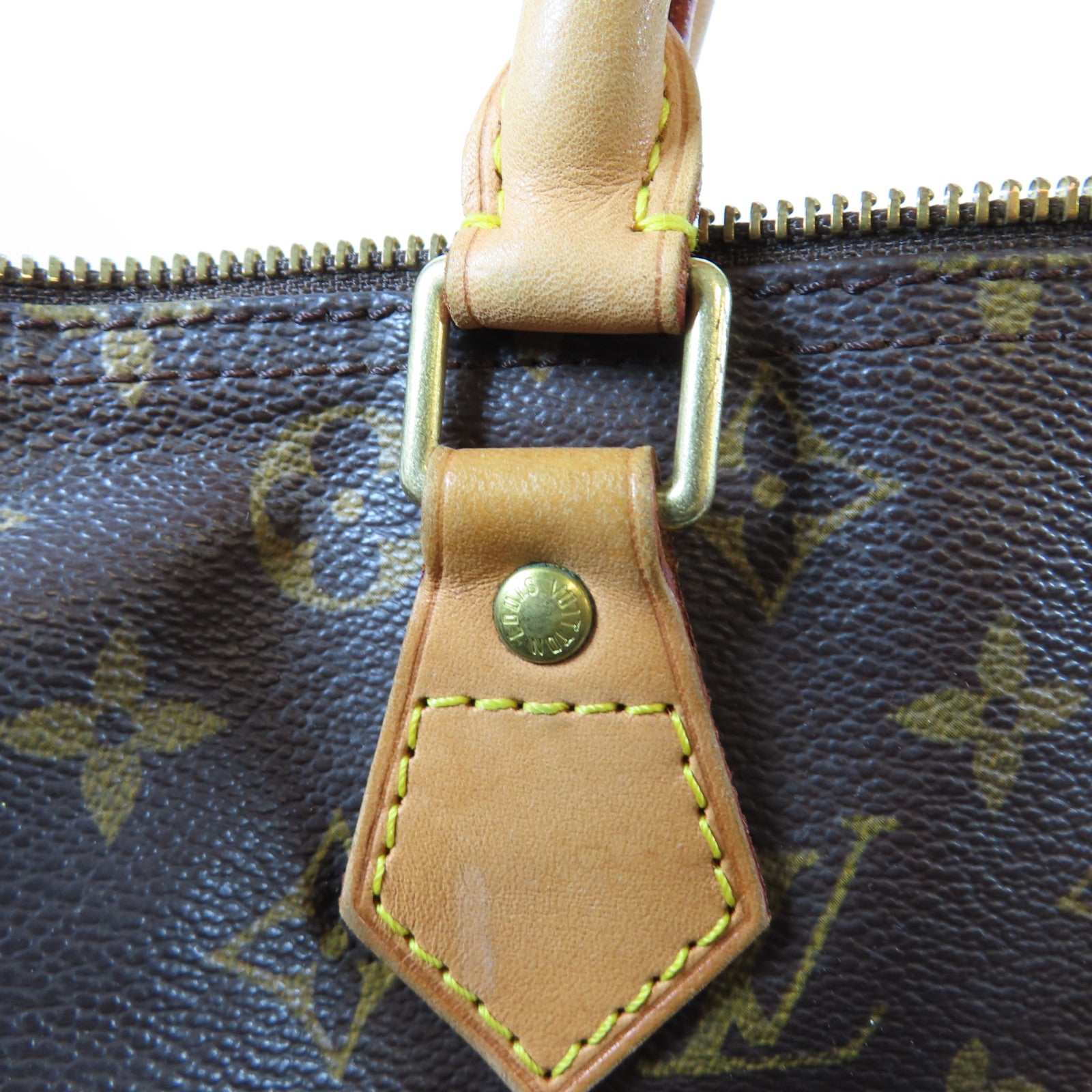 LOUIS VUITTON **【激減優惠】Monogram Speedy 30金扣手挽袋啡色