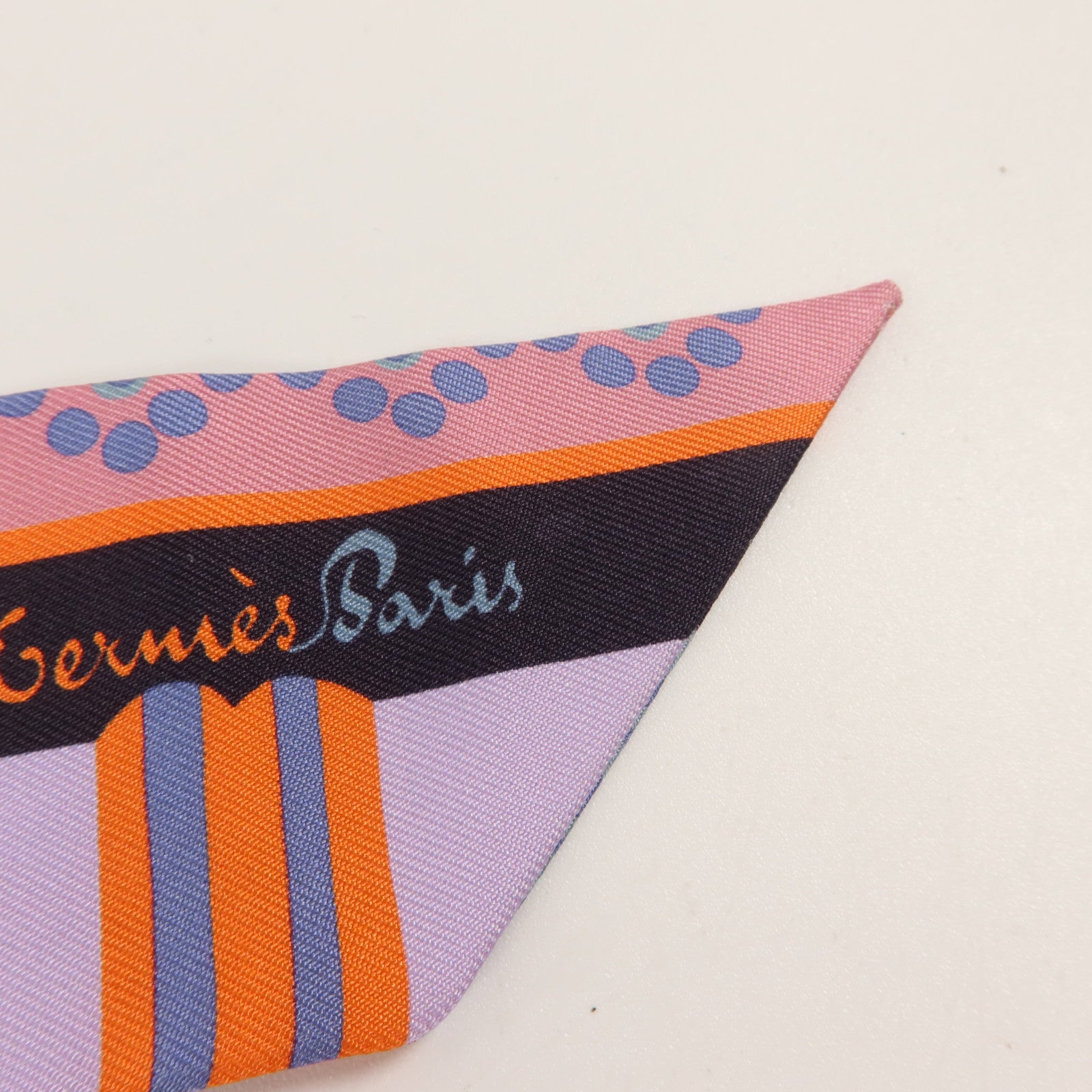 HERMES 絲質Twilly絲巾