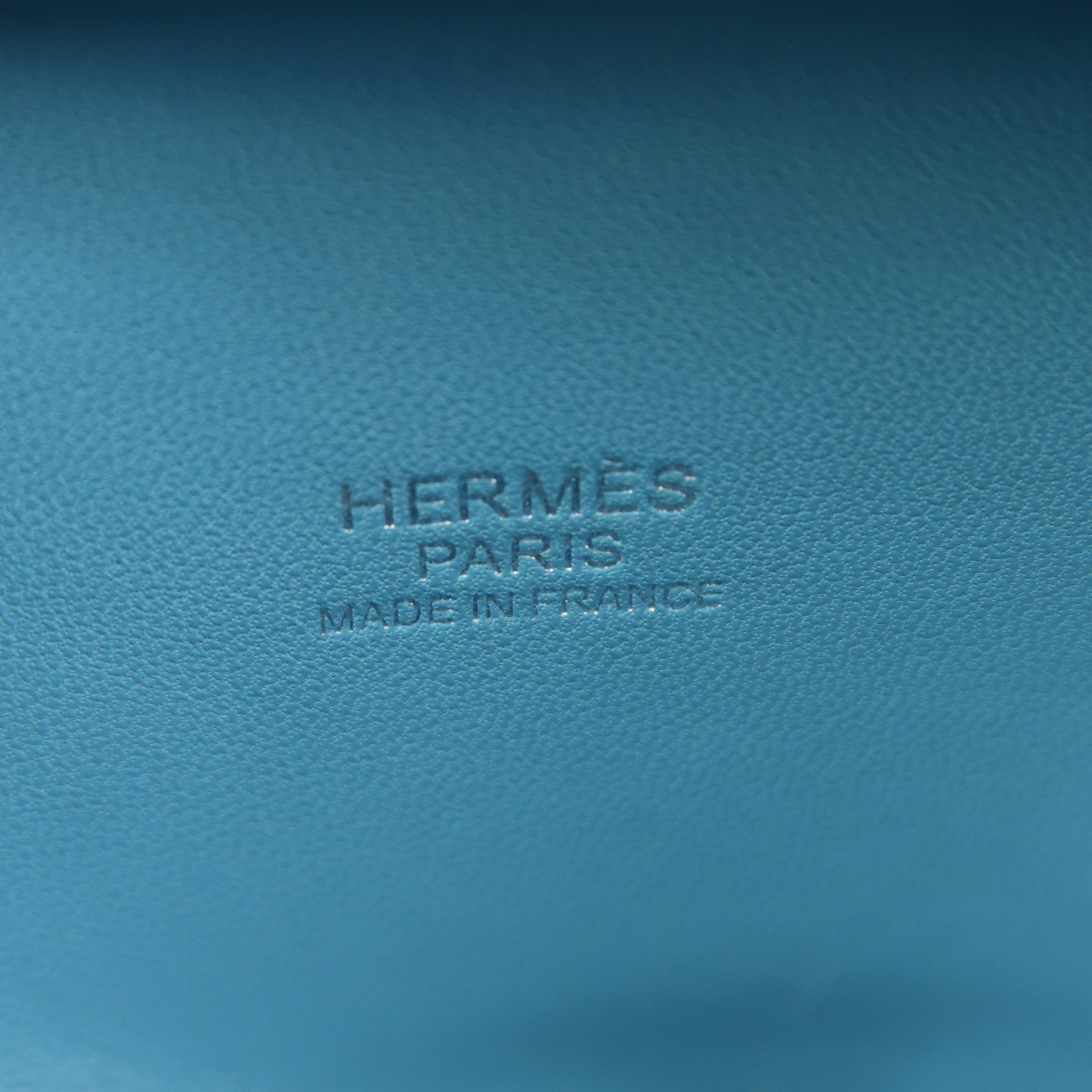 HERMES Epsom皮革Bolide 27銀扣手挽肩背兩用袋Bleu Atoll藍色