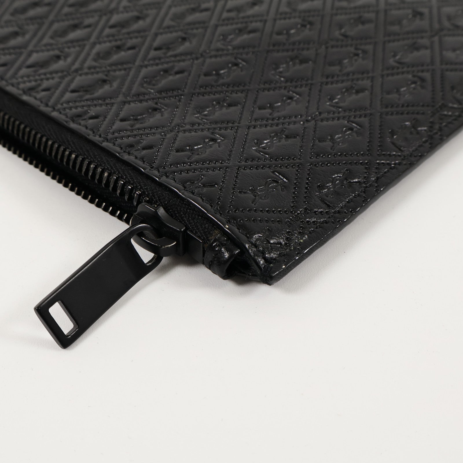 SAINT LAURENT 牛皮皮革Tablet Pouch手拿包