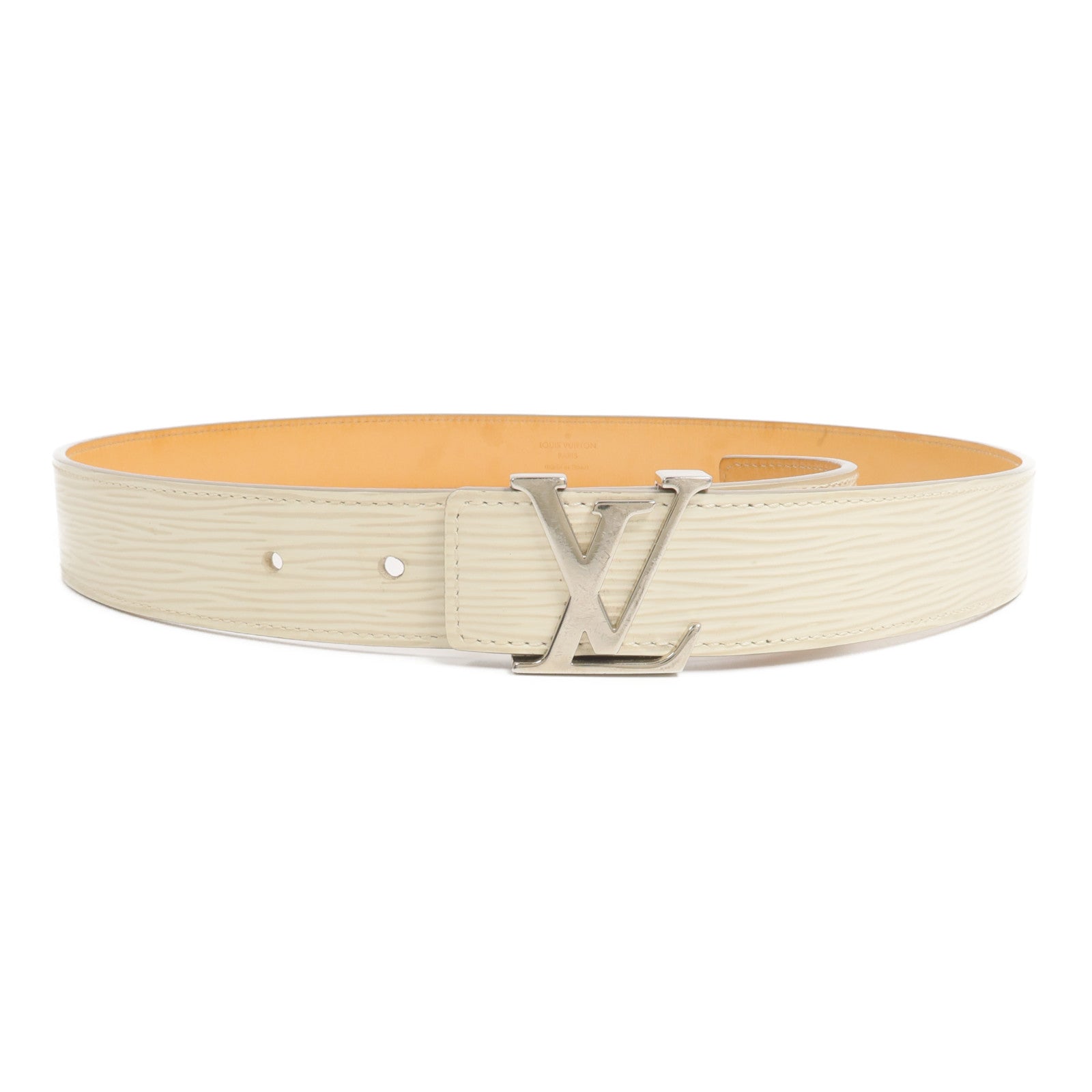 LOUIS VUITTON Epi Intiales Belt 80cm