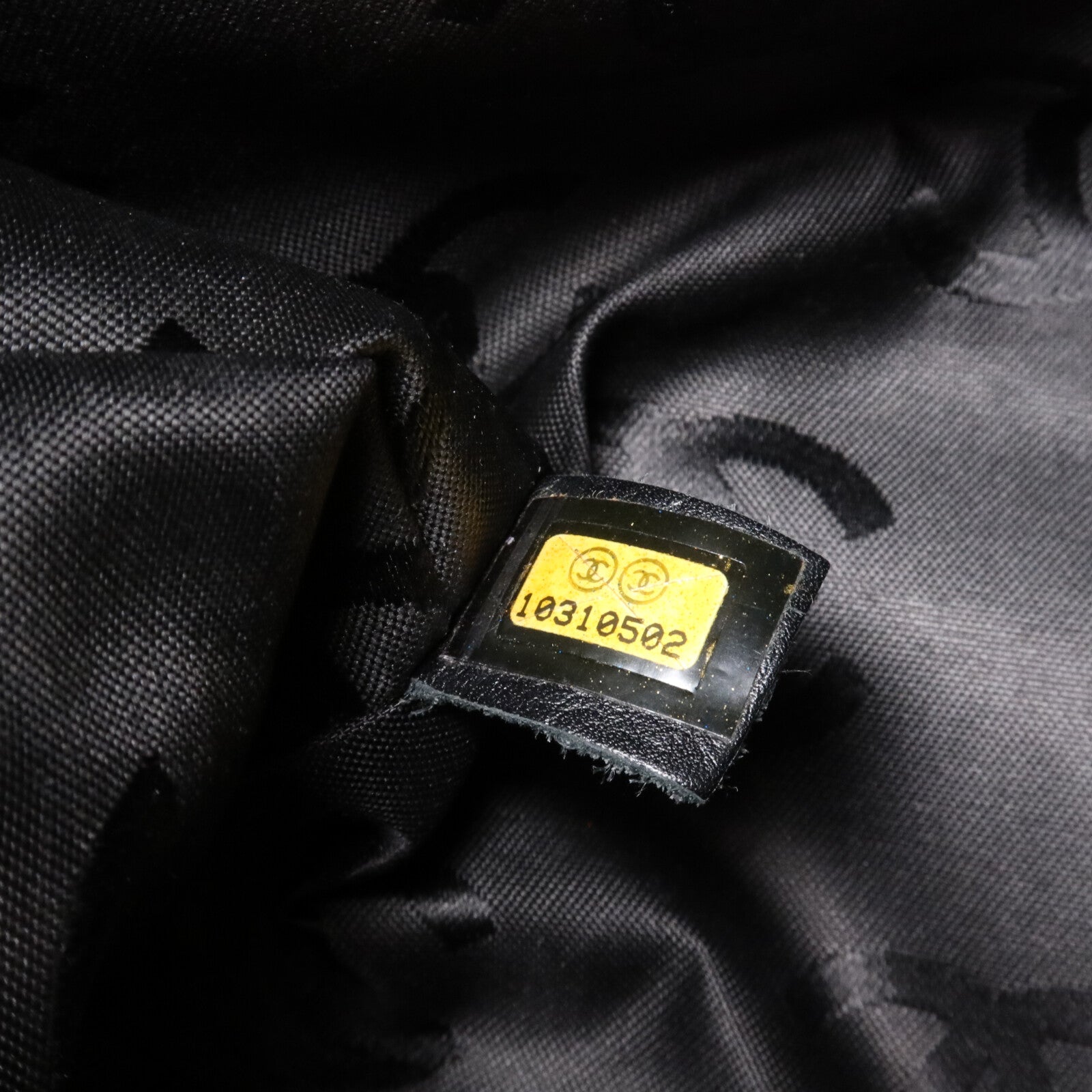 CHANEL 馬毛/漆皮皮革CC Pocket Tote鏈帶肩背袋
