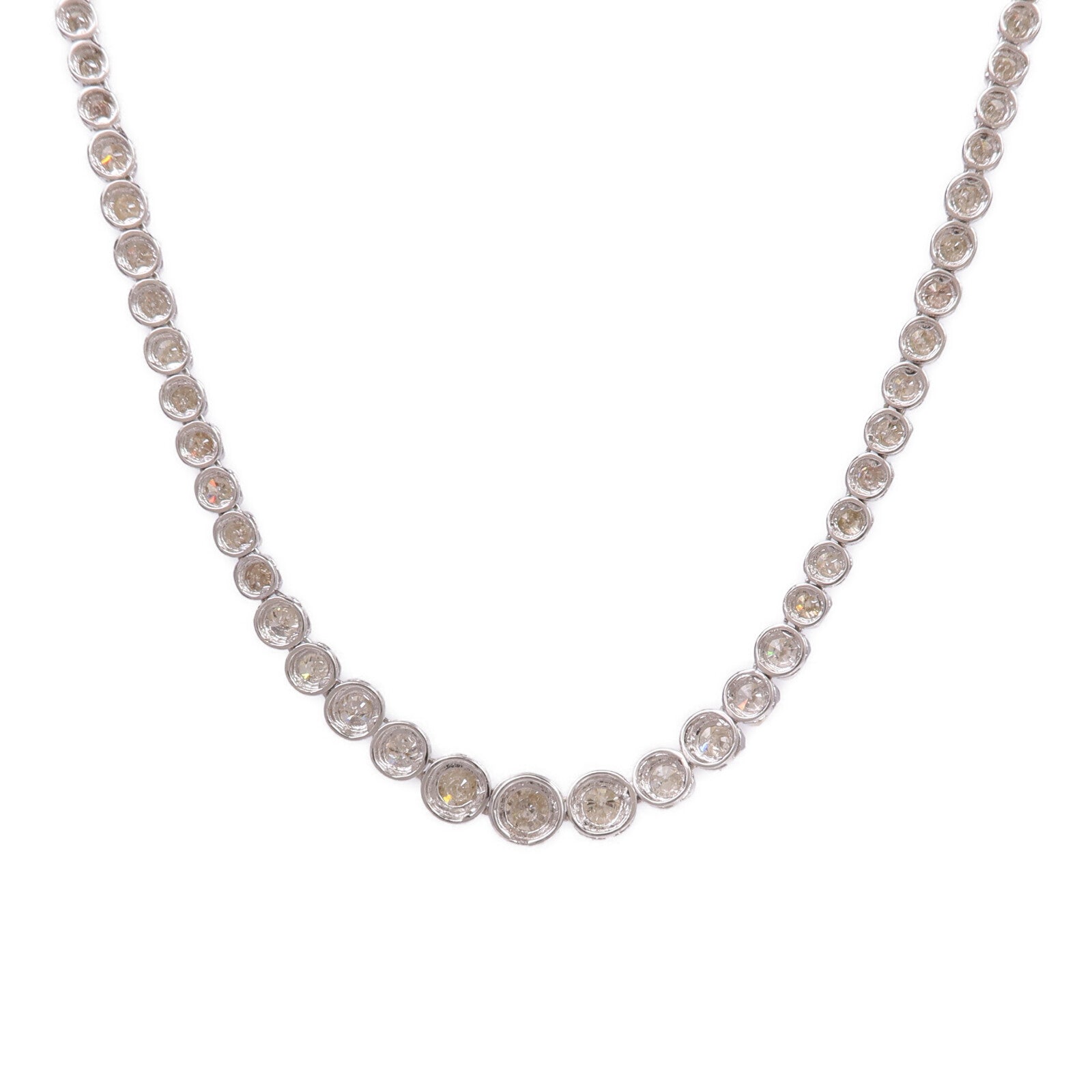 JEWELRY 18K白金Diamond Necklace鑽石項鍊