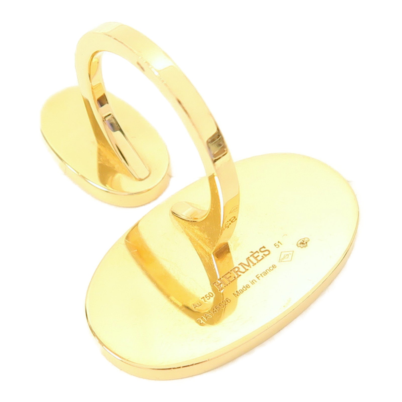 HERMES 【激減優惠】18K玫瑰金Ring戒指US#5.75