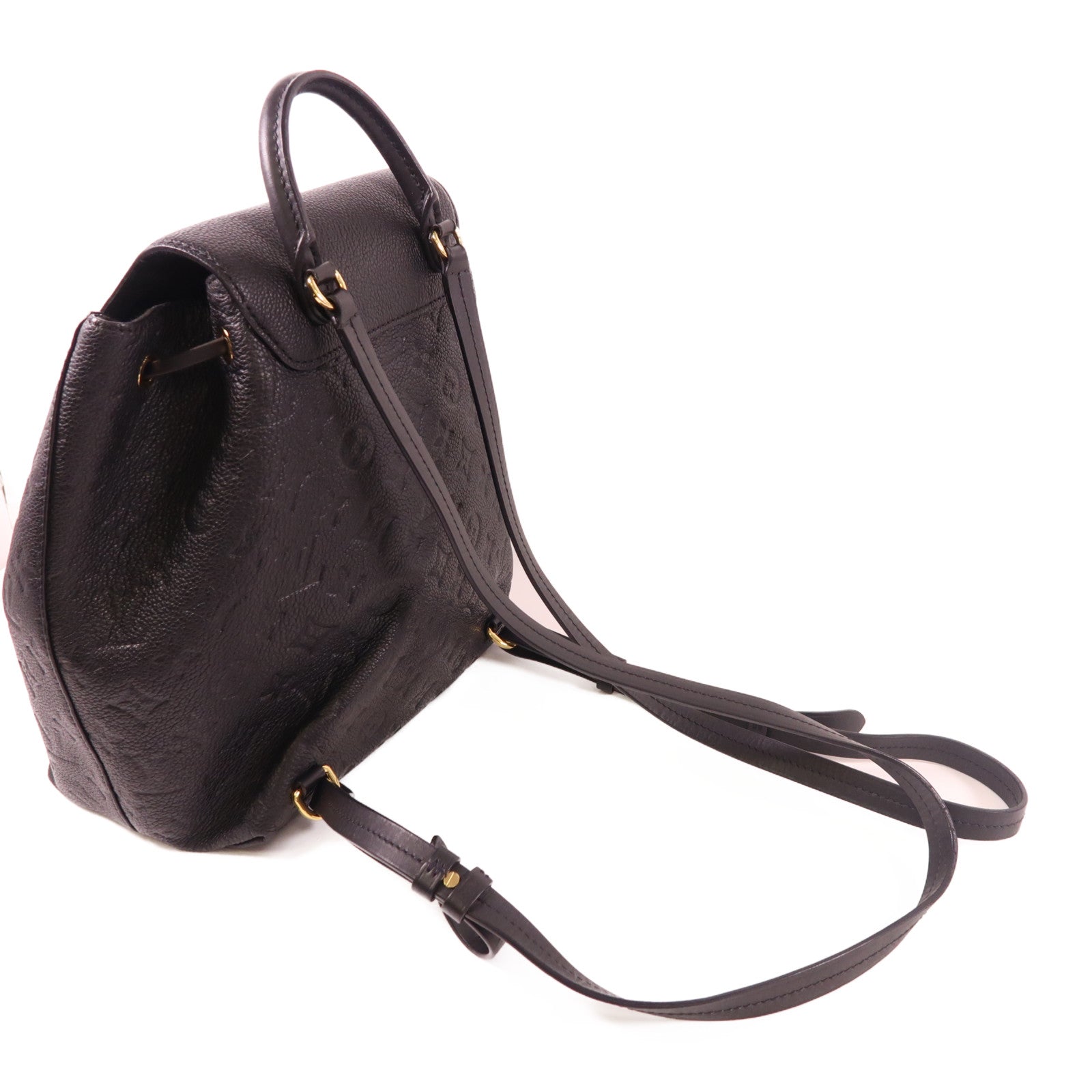 LOUIS VUITTON Monogram Empreinte Montsouris Backpack金扣背包