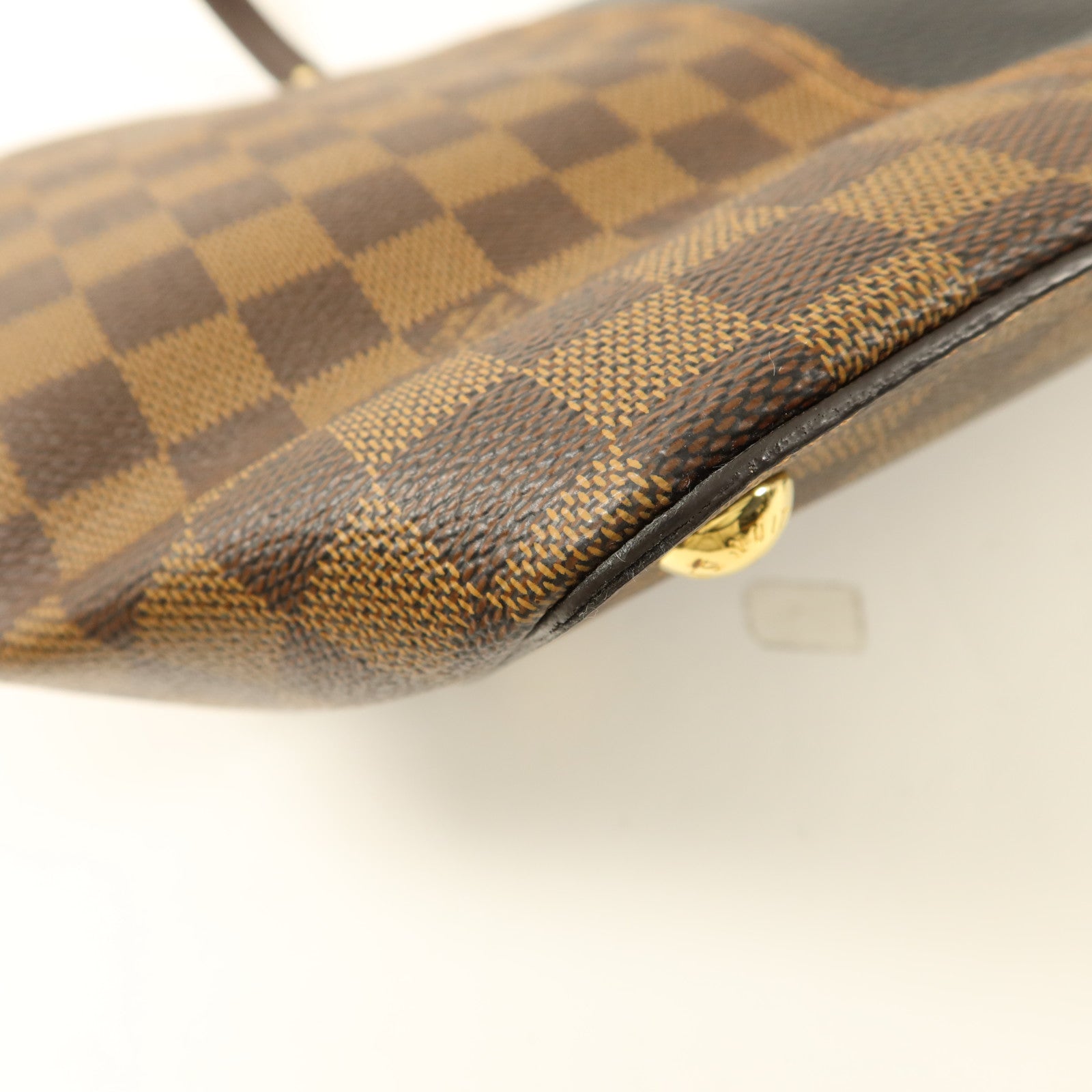 LOUIS VUITTON Damier Jersey金扣手挽肩背兩用袋