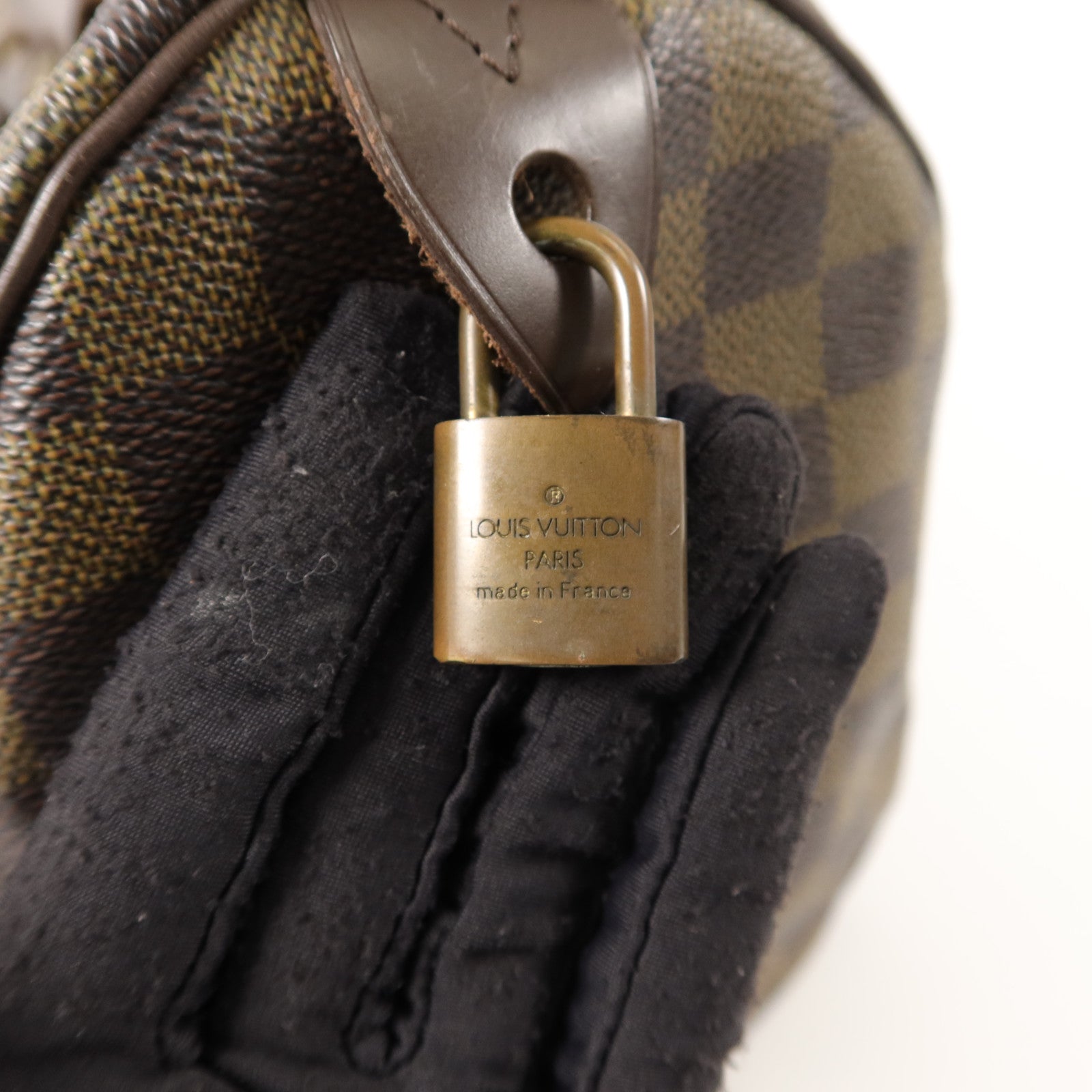 LOUIS VUITTON Damier Speedy 30手挽袋