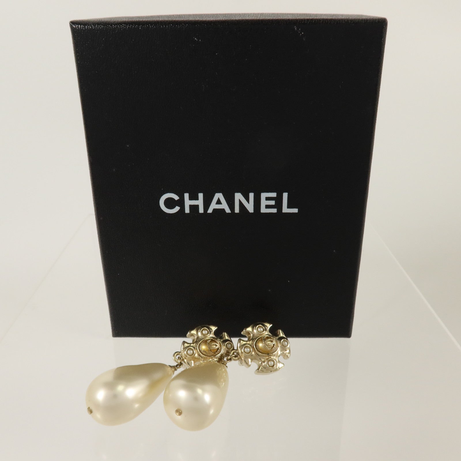 CHANEL PVC/金屬Earrings耳環