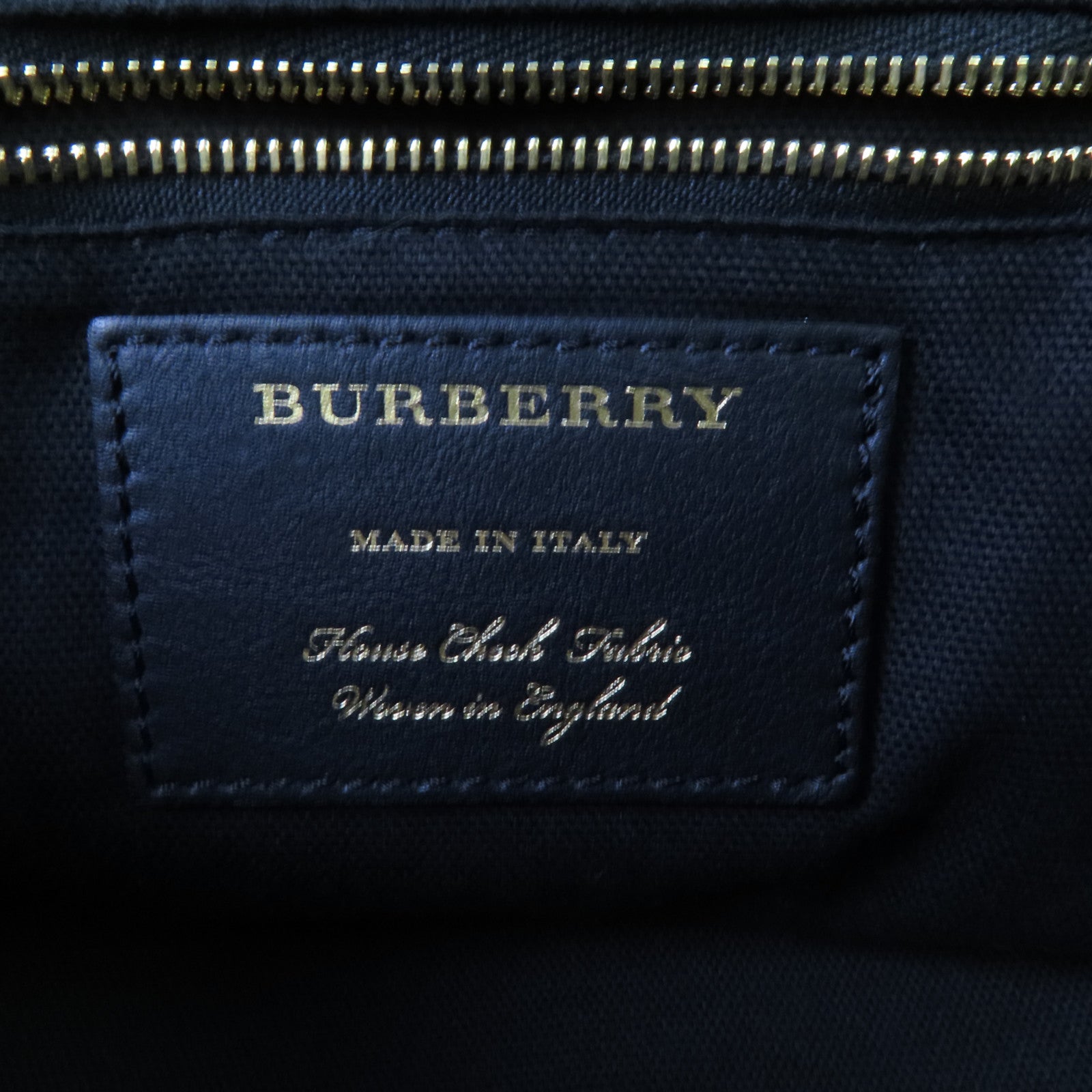 BURBERRY 牛皮皮革Tote Bag金扣肩背袋