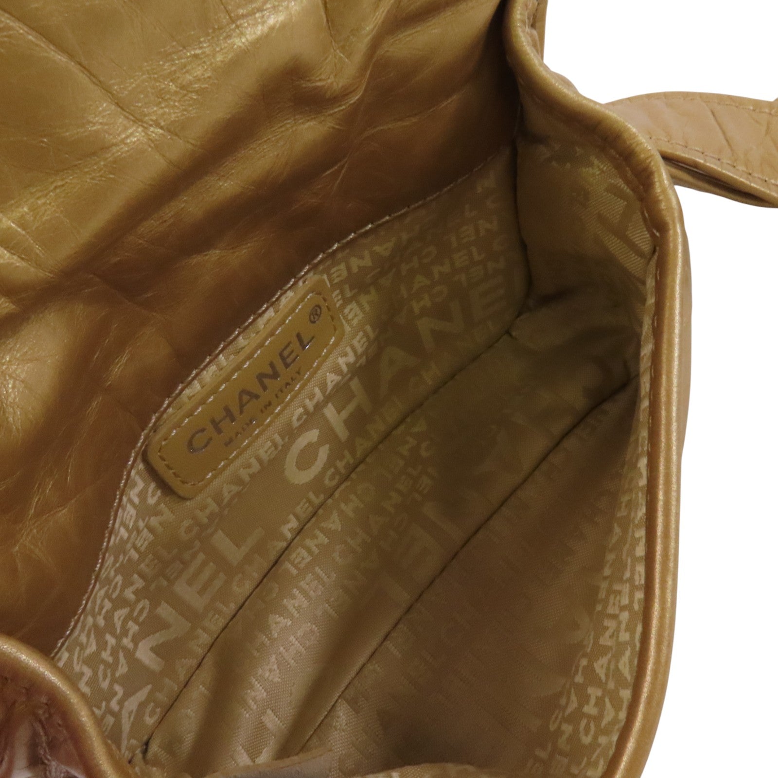 CHANEL 牛皮皮革Belt Bag銀扣腰包