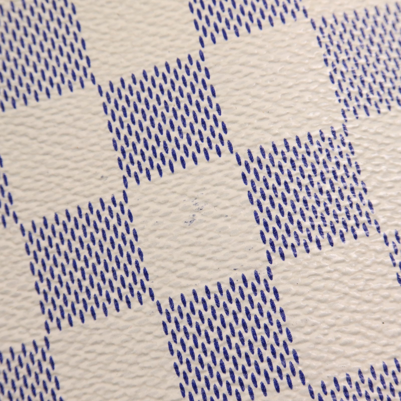 LOUIS VUITTON Damier Azur Pochette Voyage Clutch銀扣手拿包