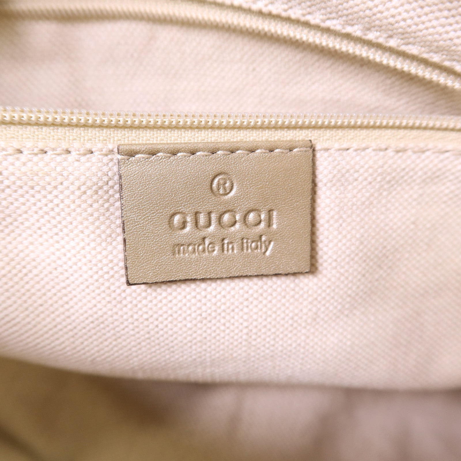 GUCCI 帆布2 Way Shoulder Bag金扣手挽肩背兩用袋