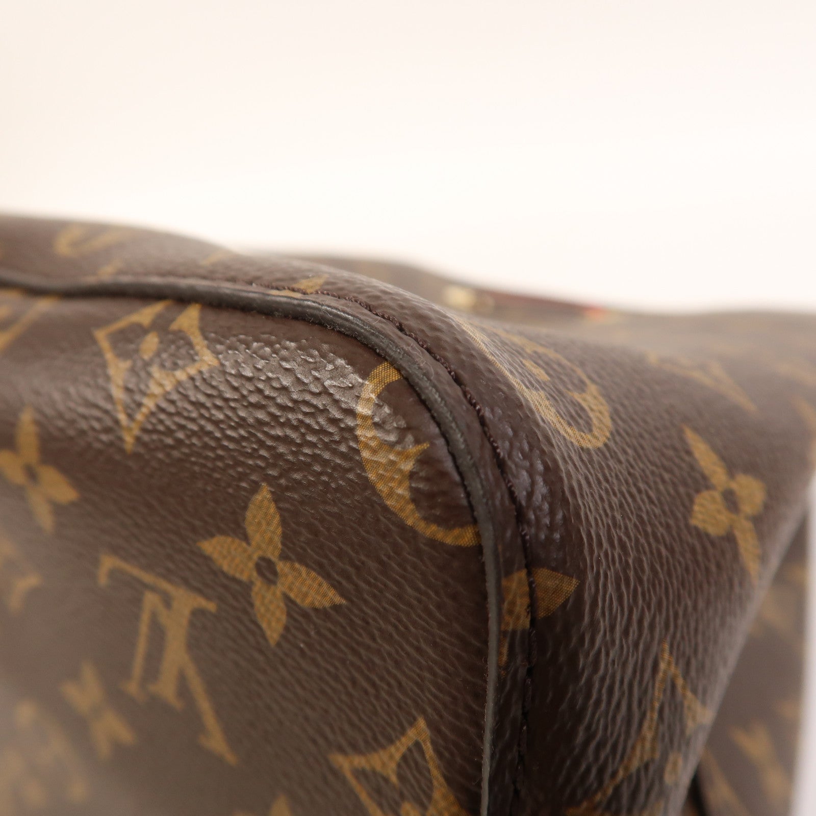 LOUIS VUITTON Monogram Neo Noe MM金扣肩背袋Coquelicot