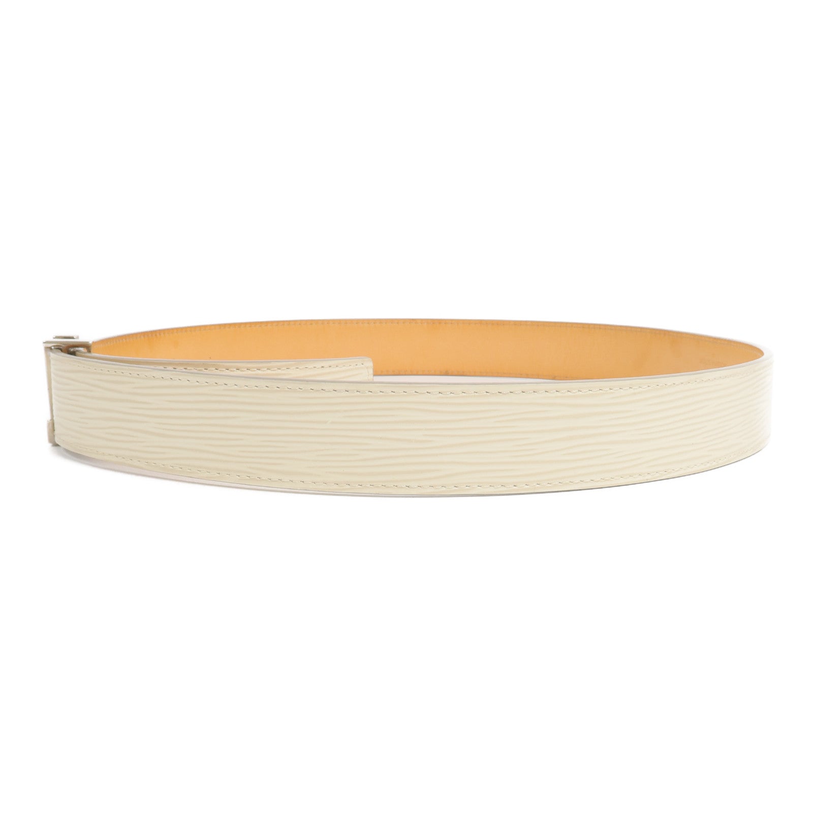 LOUIS VUITTON Epi Intiales Belt 80cm