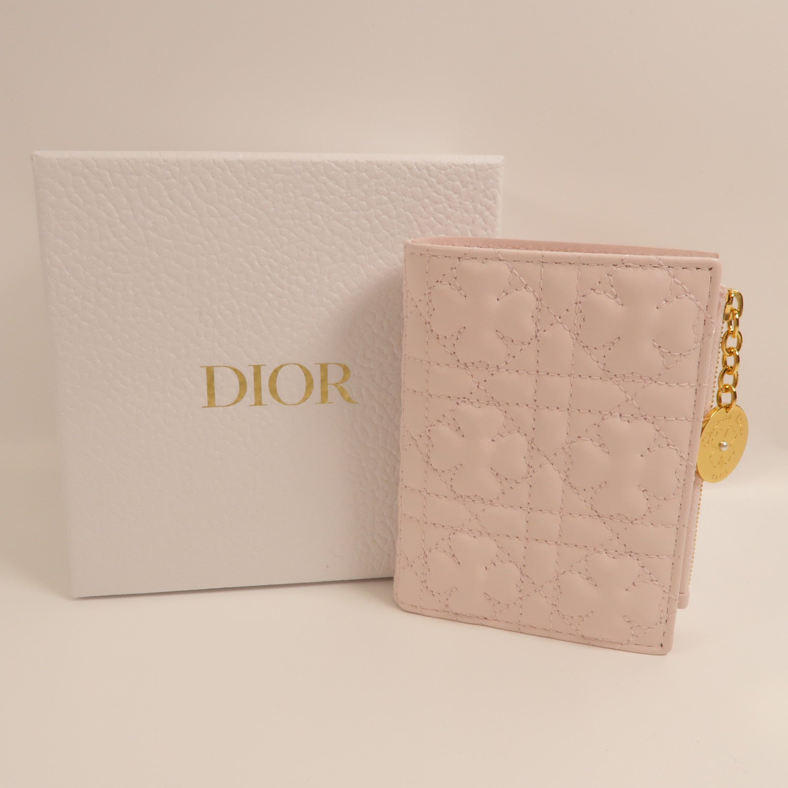 Dior 皮革Wallet金扣錢包