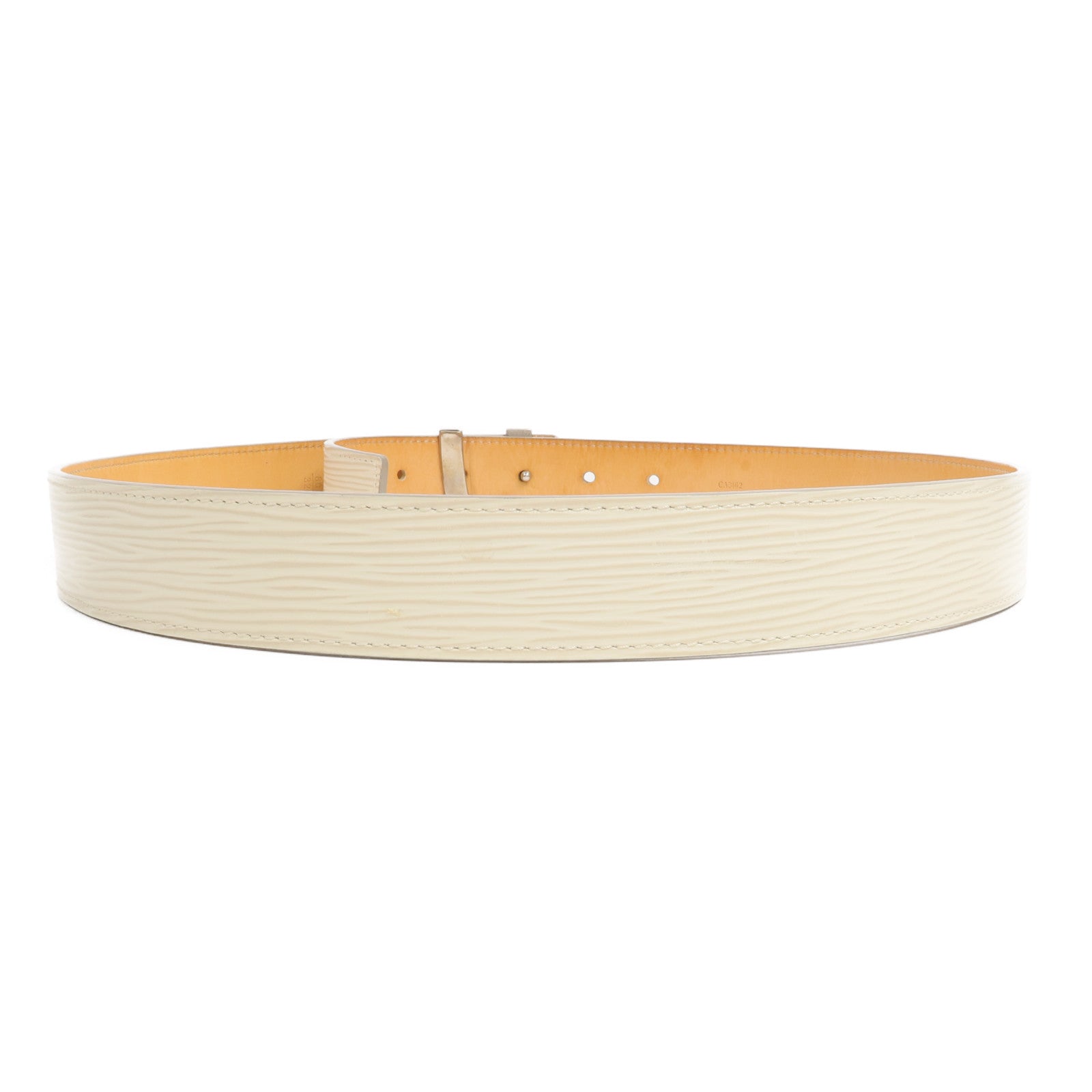 LOUIS VUITTON Epi Intiales Belt 80cm