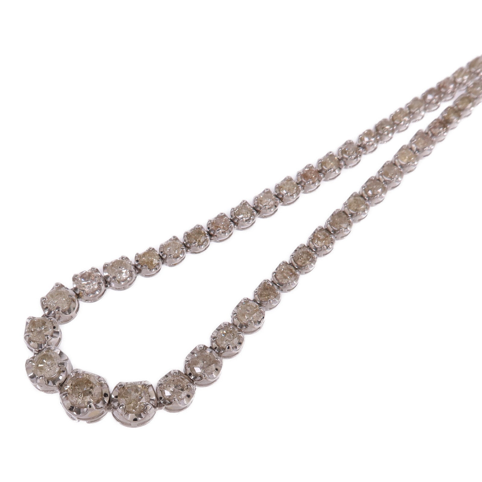 JEWELRY 18K白金Diamond Necklace鑽石項鍊