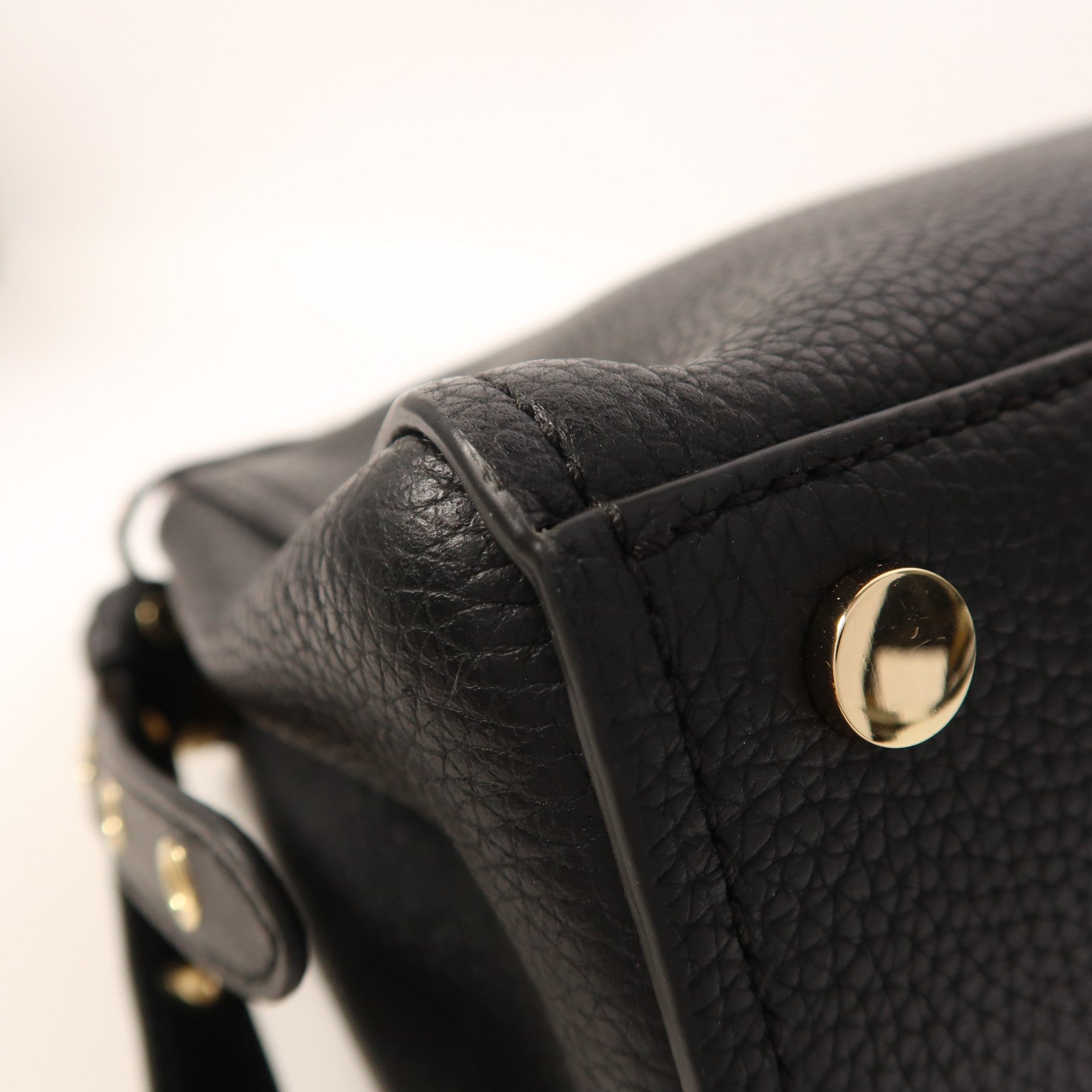 Michael Kors 牛皮皮革2 Way Shoulder金扣手挽肩背兩用袋