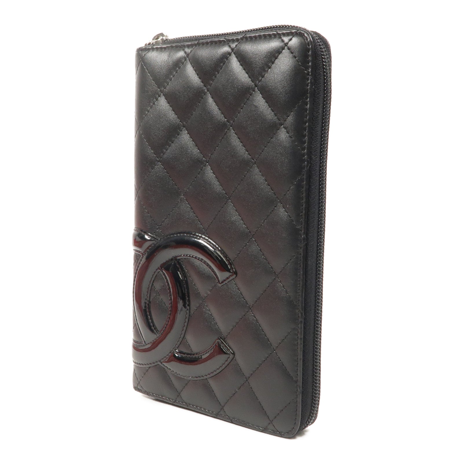 CHANEL 牛皮皮革Cambon Long Wallet長錢包