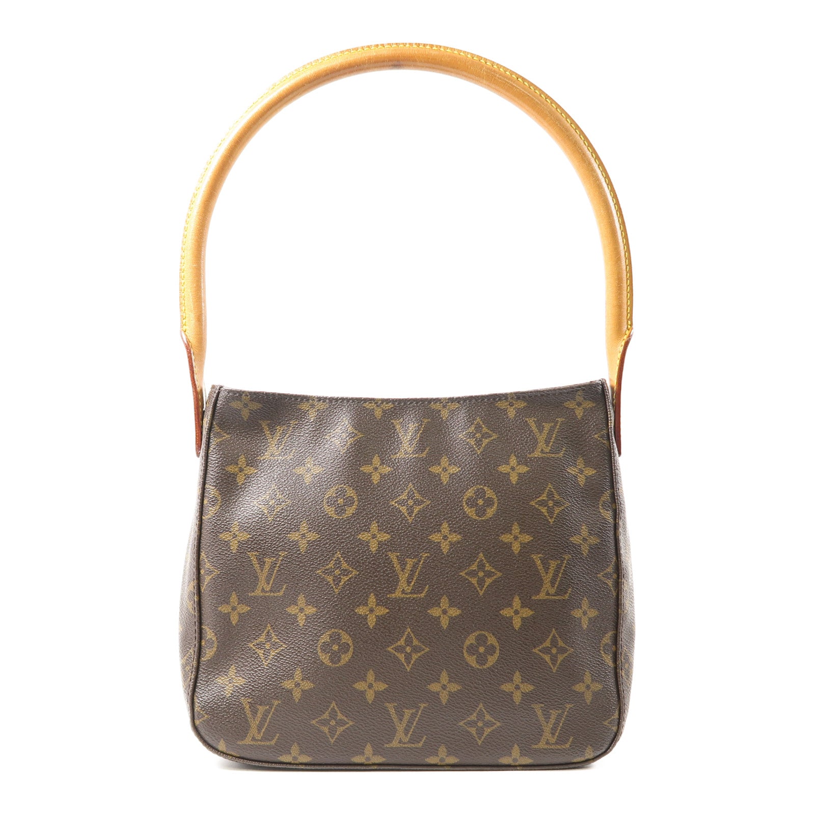 LOUIS VUITTON 【激減優惠】Monogram Looping金扣肩背袋啡色
