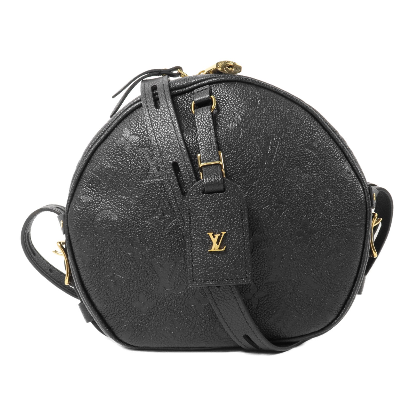 LOUIS VUITTON Monogram Empreinte Boite Chapeau Souple MM肩背袋