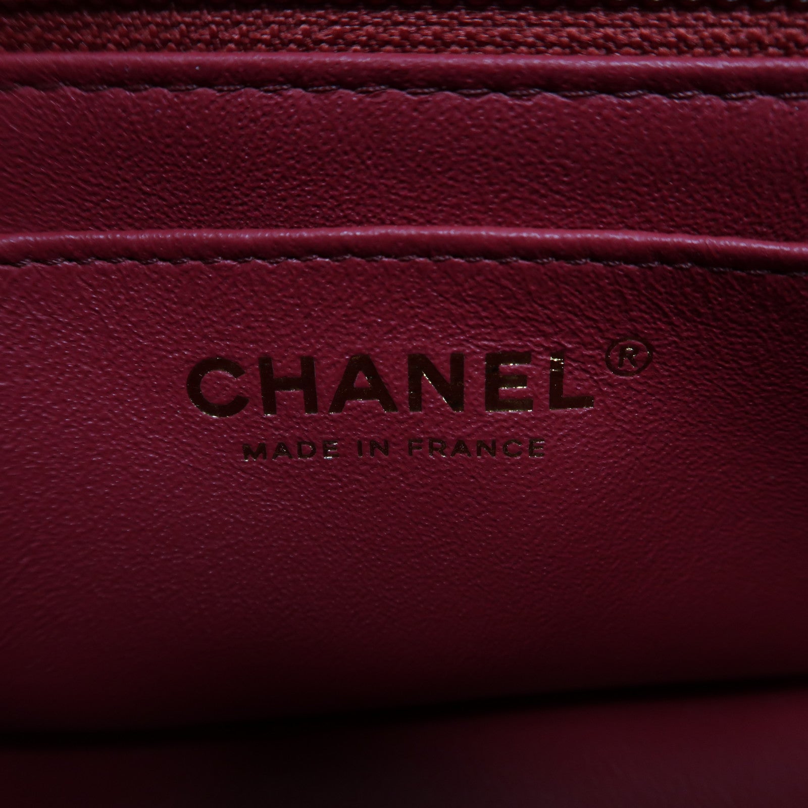 CHANEL 菱格帆布Chain Shoulder Bag金扣鏈帶肩背袋粉紅色
