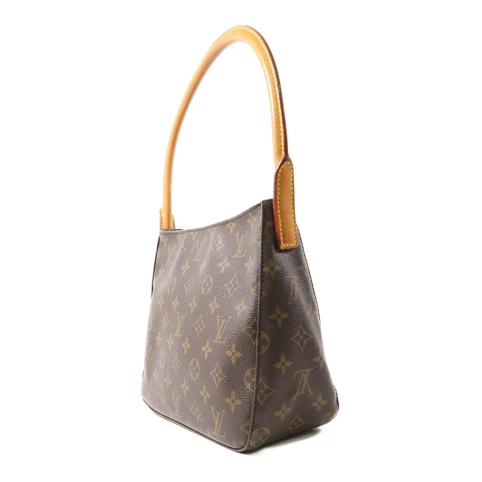 LOUIS VUITTON 【激減優惠】Monogram Looping金扣肩背袋啡色