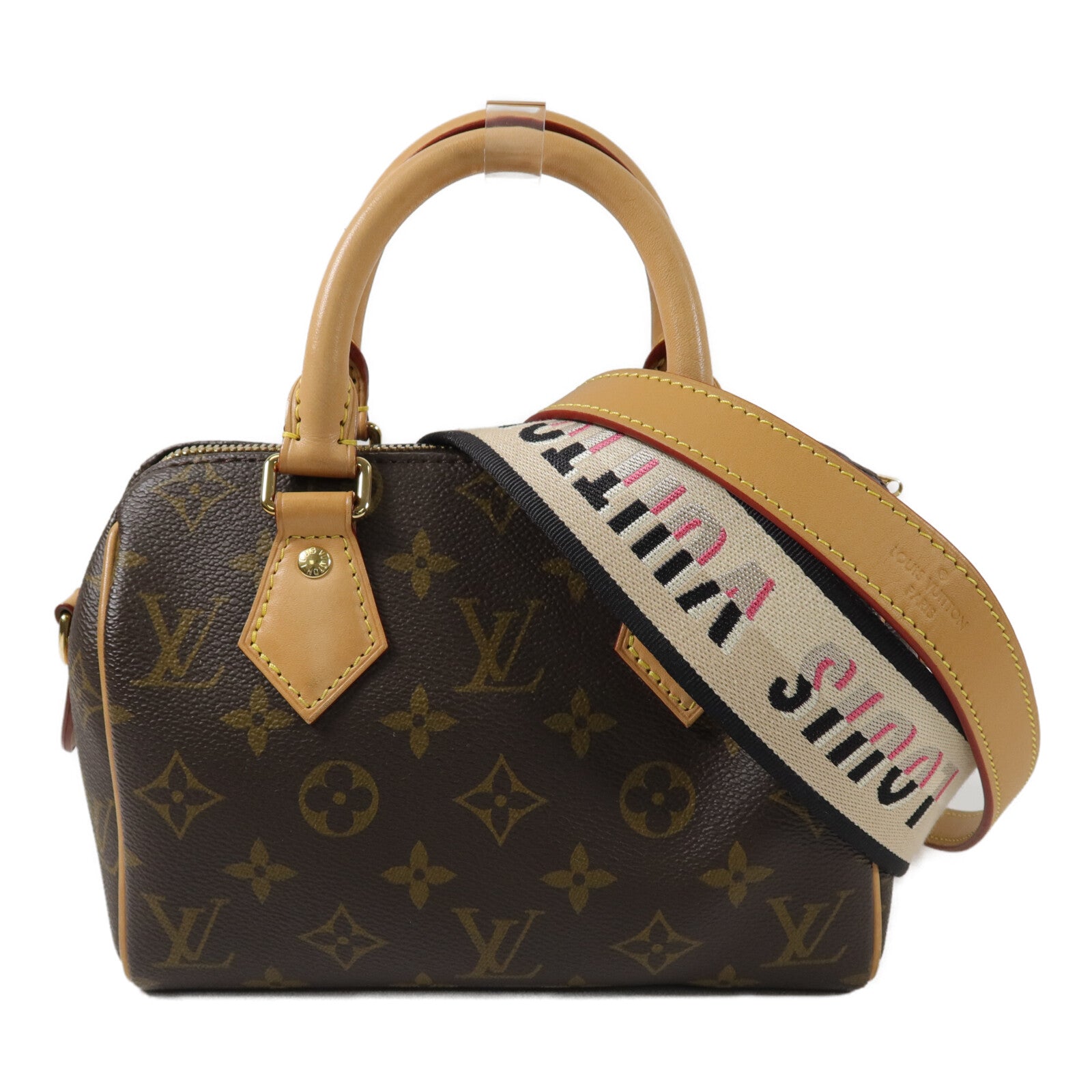 LOUIS VUITTON Monogram Speedy Bandouliere 20手挽肩背兩用袋