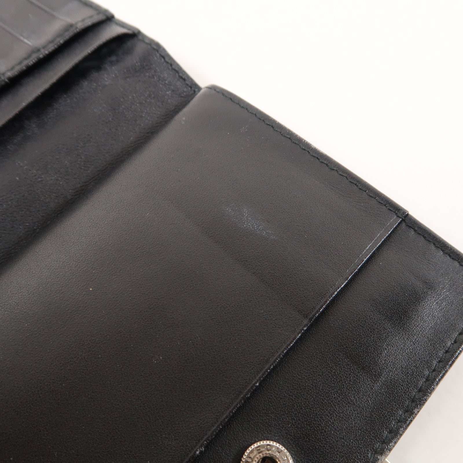 Dior 【激減優惠】帆布Vintage Wallet銀扣錢包黑色
