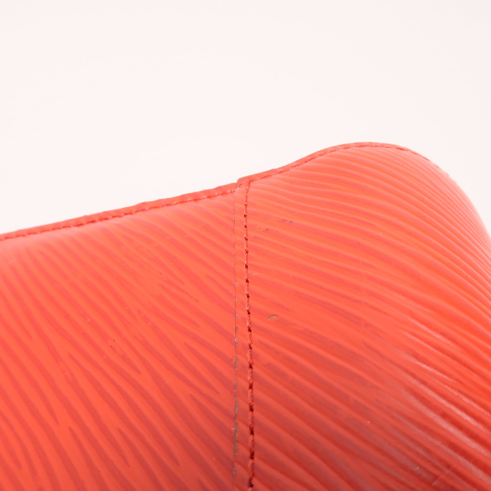 LOUIS VUITTON Epi Portefeuille Twist銀扣長錢包紅色