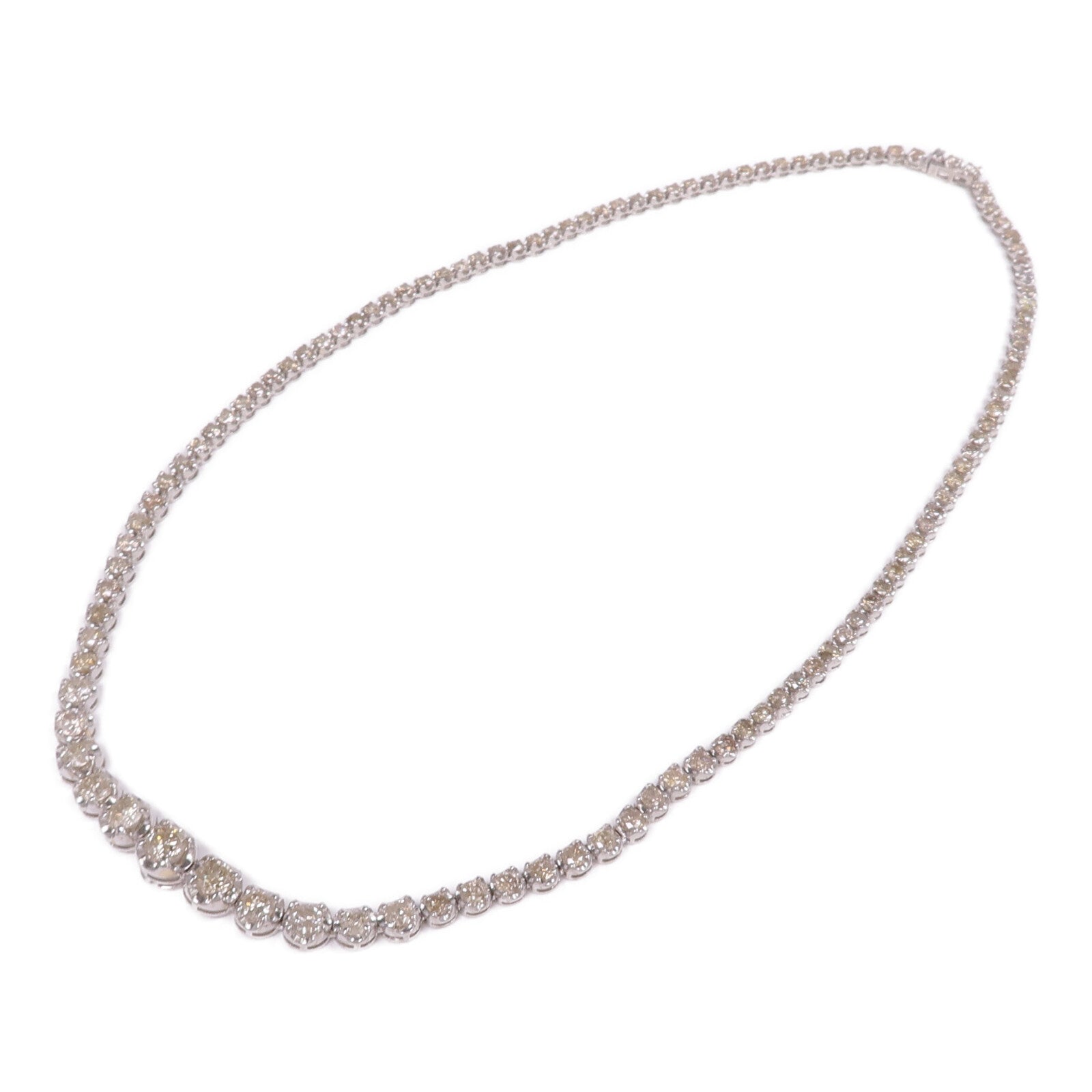 JEWELRY 18K白金Diamond Necklace鑽石項鍊