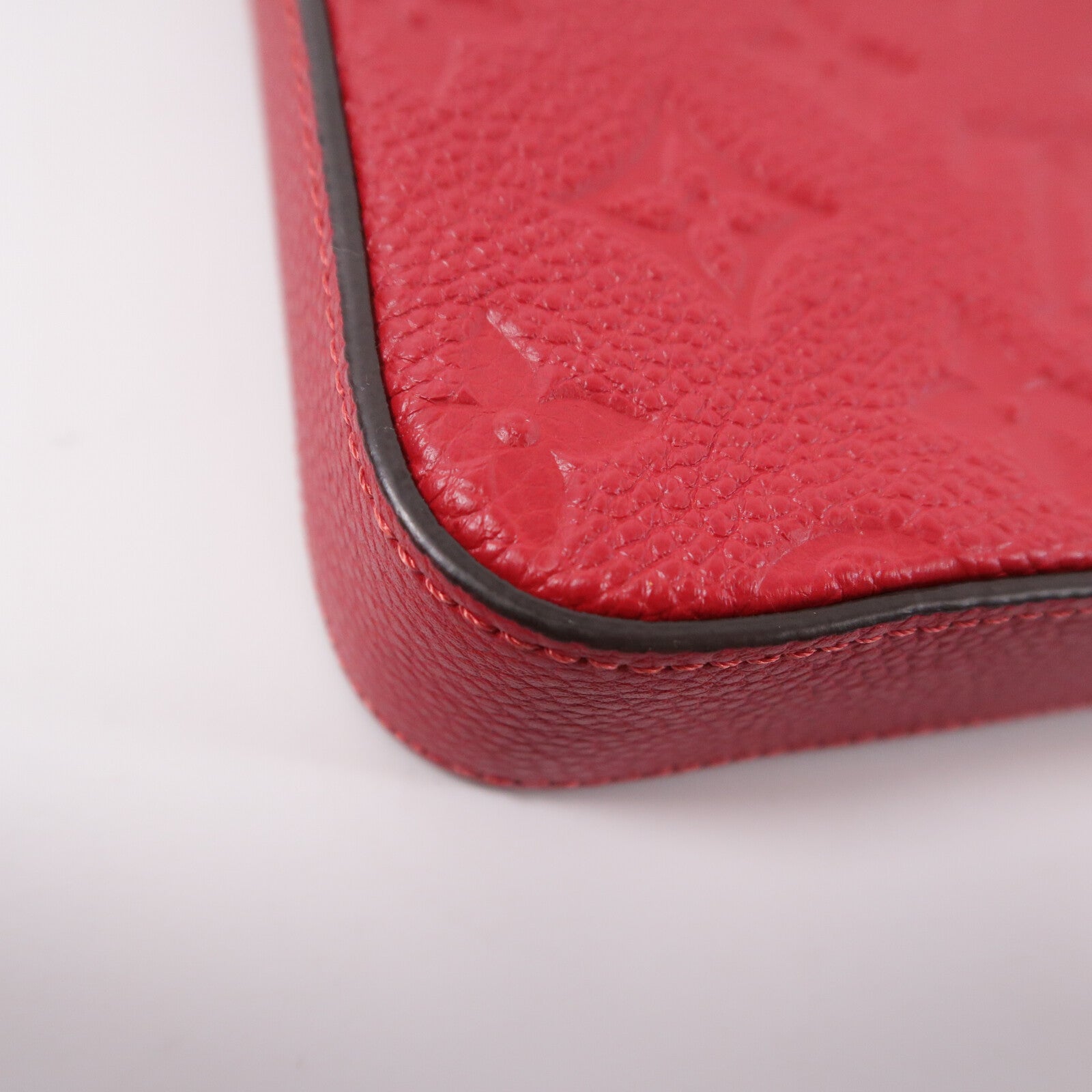 LOUIS VUITTON Monogram Empreinte Pochette Felicie鏈帶肩背袋