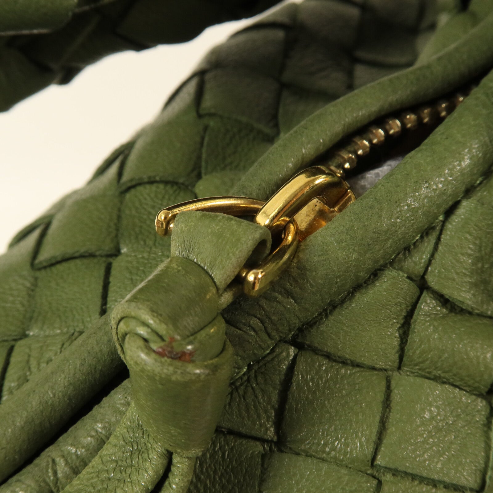 BOTTEGA VENETA 羊皮皮革Hobo肩背袋
