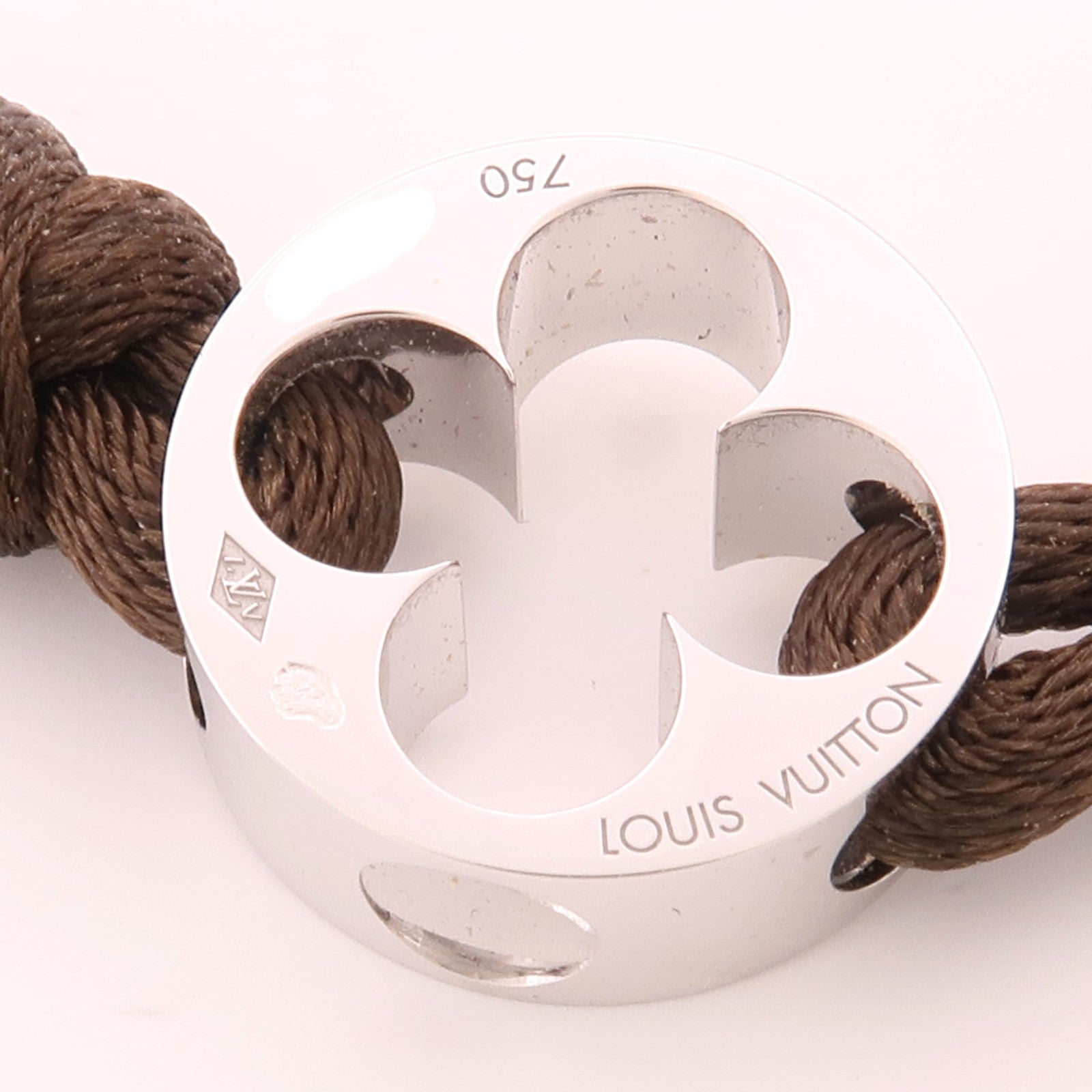 LOUIS VUITTON 18K白金Empreinte Bracelet手鏈