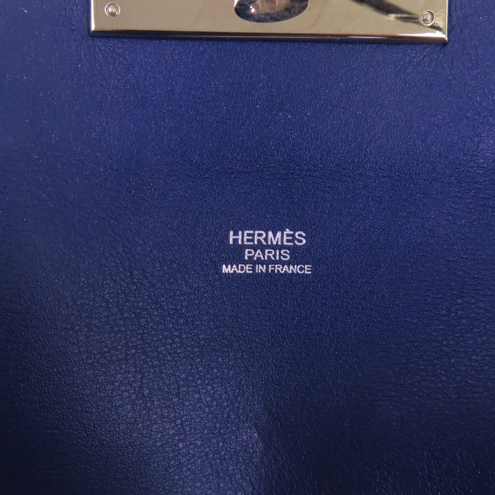 HERMES Swift皮革Tool Box 33銀扣手挽肩背兩用袋