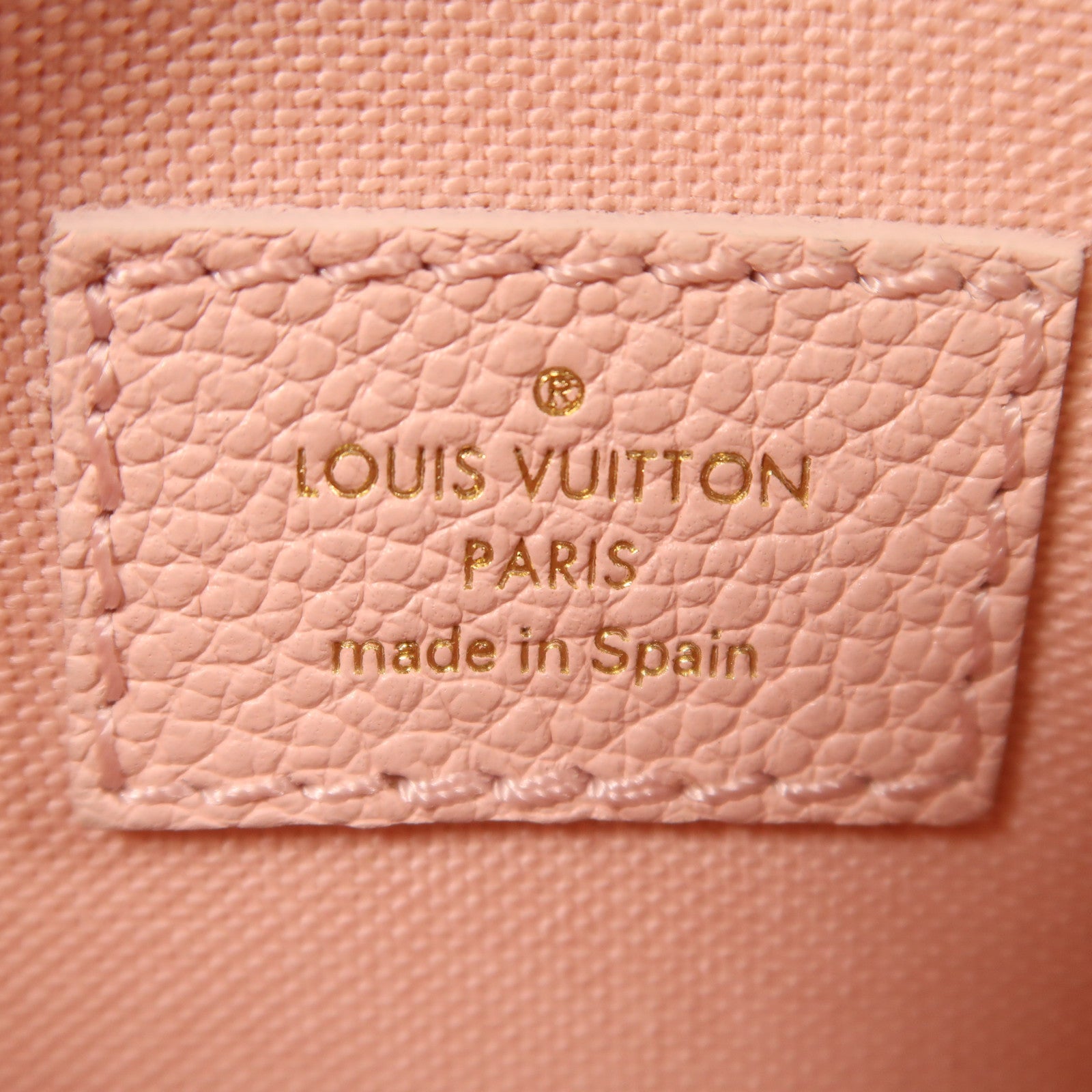 LOUIS VUITTON LV GHW Micro Metis Shoulder Bag M81389 Monogram Empreinte Pink