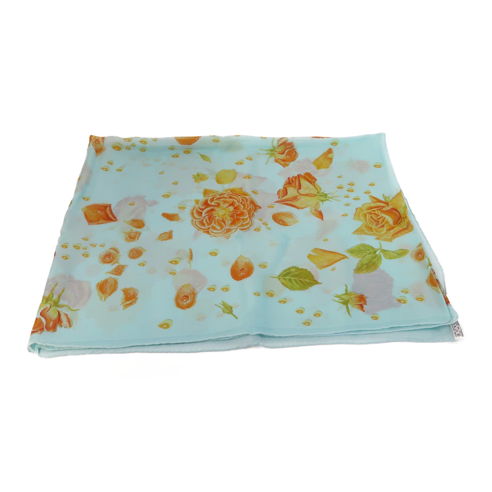 HERMES 【激減優惠】絲質70x195 Scarf圍巾湖水綠色