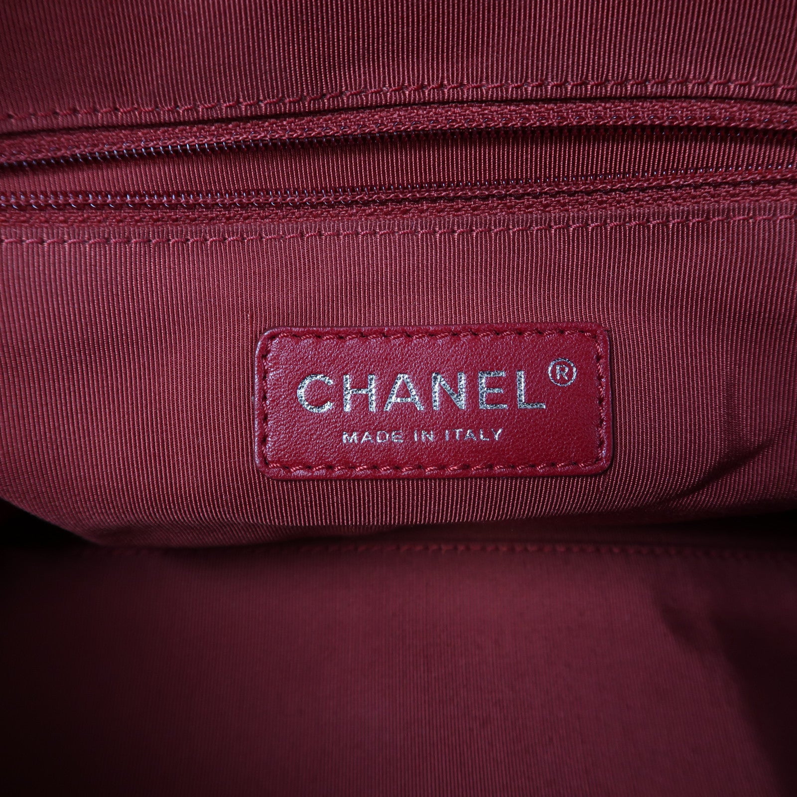 CHANEL 【激減優惠】牛皮皮革Shoulder Bag銀扣鏈帶肩背袋黑色