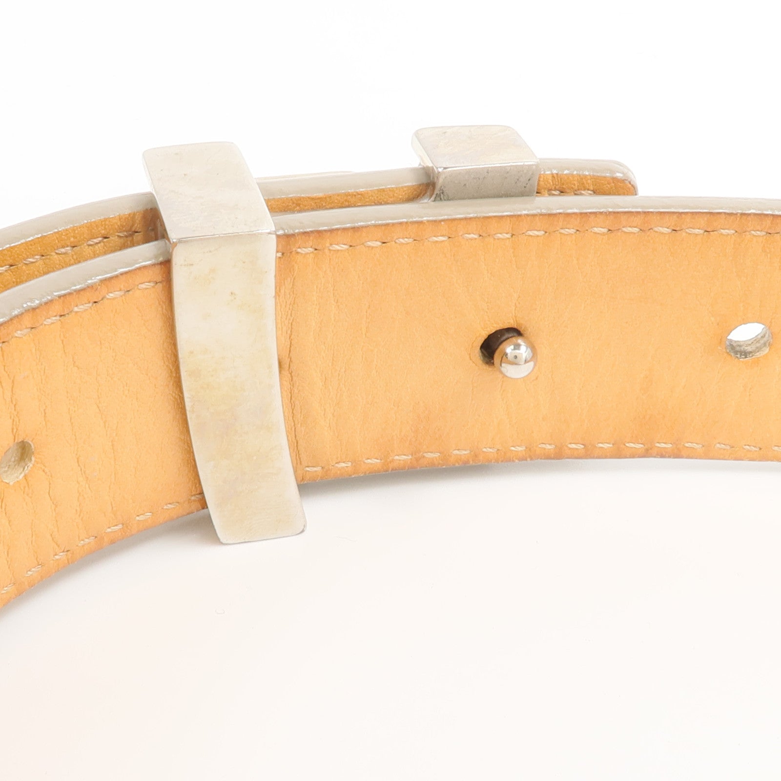 LOUIS VUITTON Epi Intiales Belt 80cm