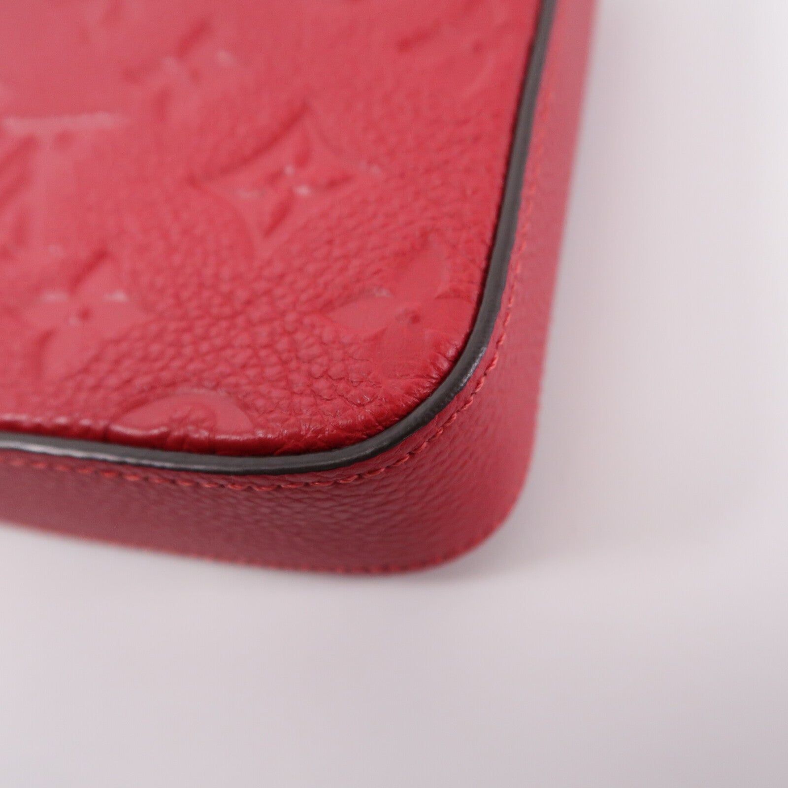 LOUIS VUITTON Monogram Empreinte Pochette Felicie鏈帶肩背袋