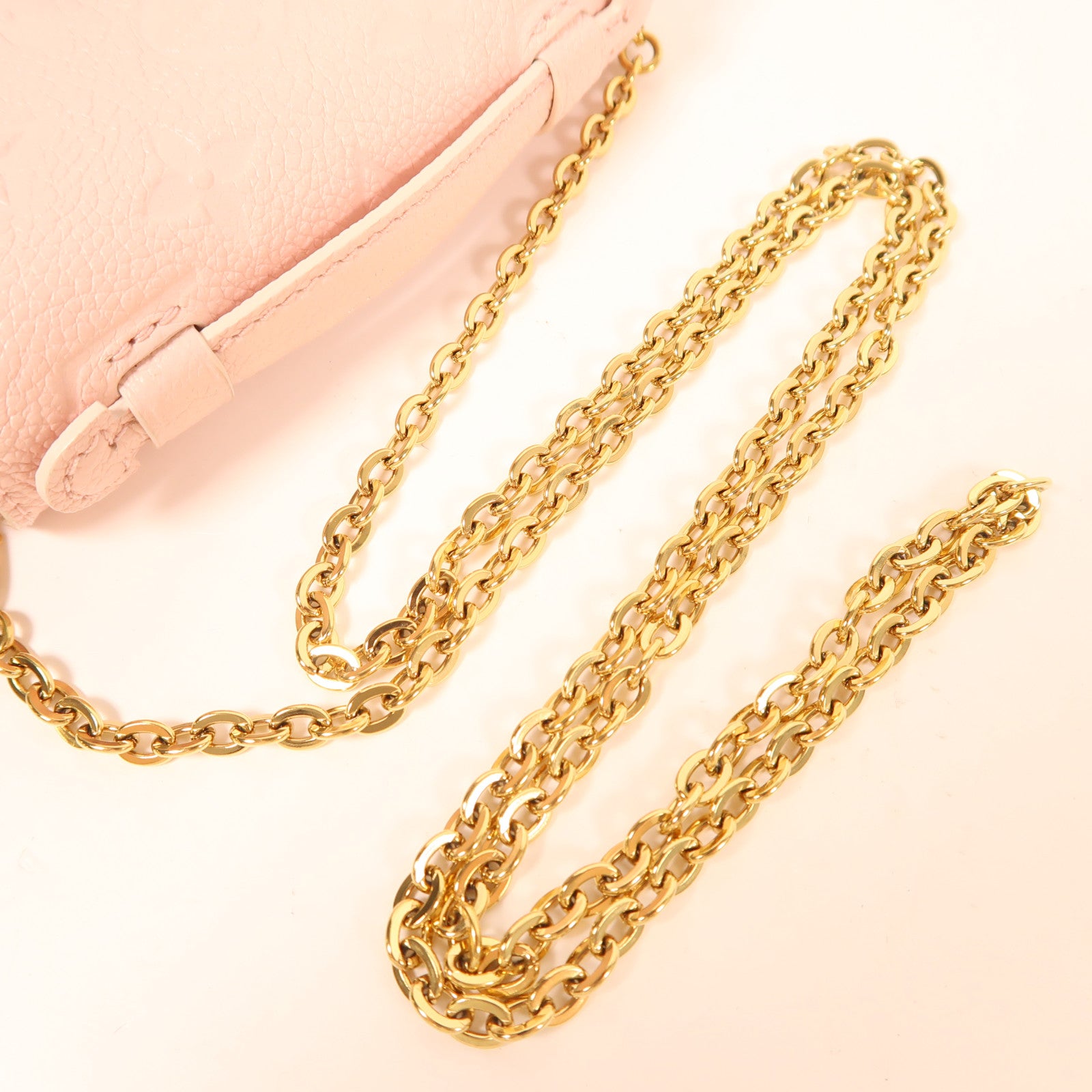 LOUIS VUITTON LV GHW Micro Metis Shoulder Bag M81389 Monogram Empreinte Pink