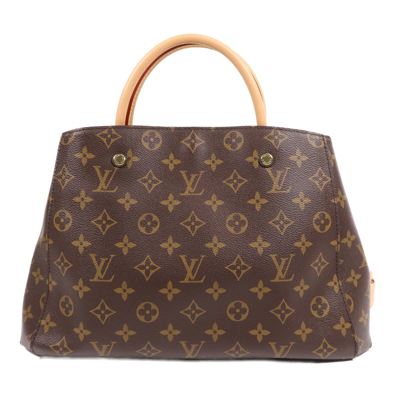 LOUIS VUITTON Monogram Montaigne MM金扣手挽肩背兩用袋