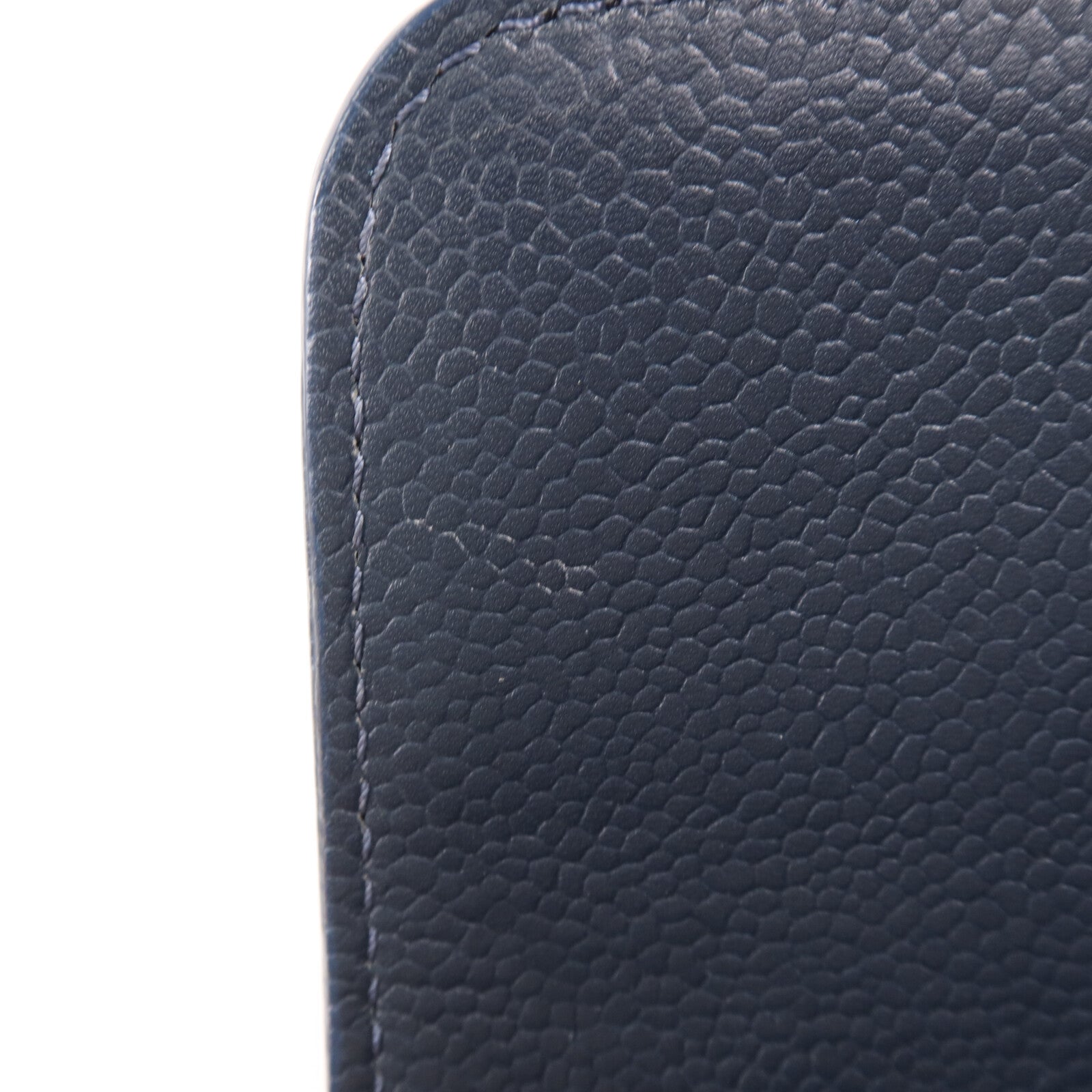 CHANEL 牛皮皮革Chain Shoulder銀扣鏈帶肩背袋