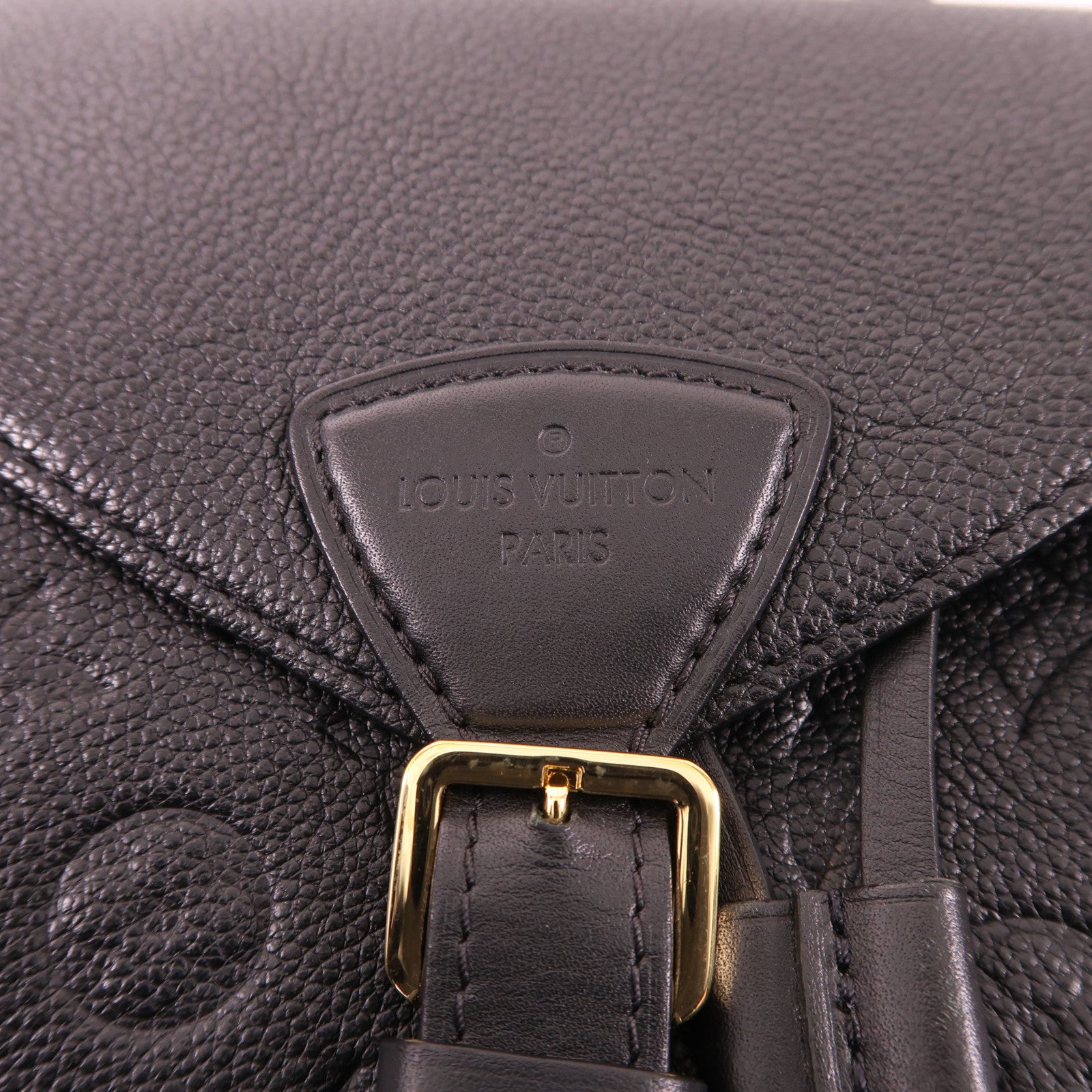 LOUIS VUITTON Monogram Empreinte Montsouris Backpack金扣背包