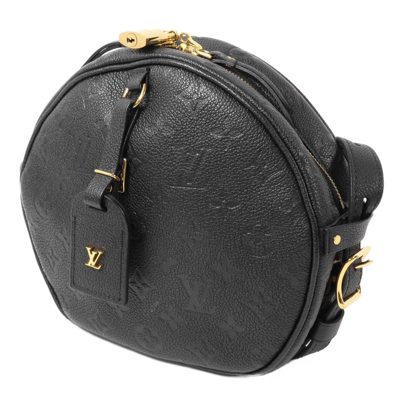 LOUIS VUITTON Monogram Empreinte Boite Chapeau Souple MM肩背袋
