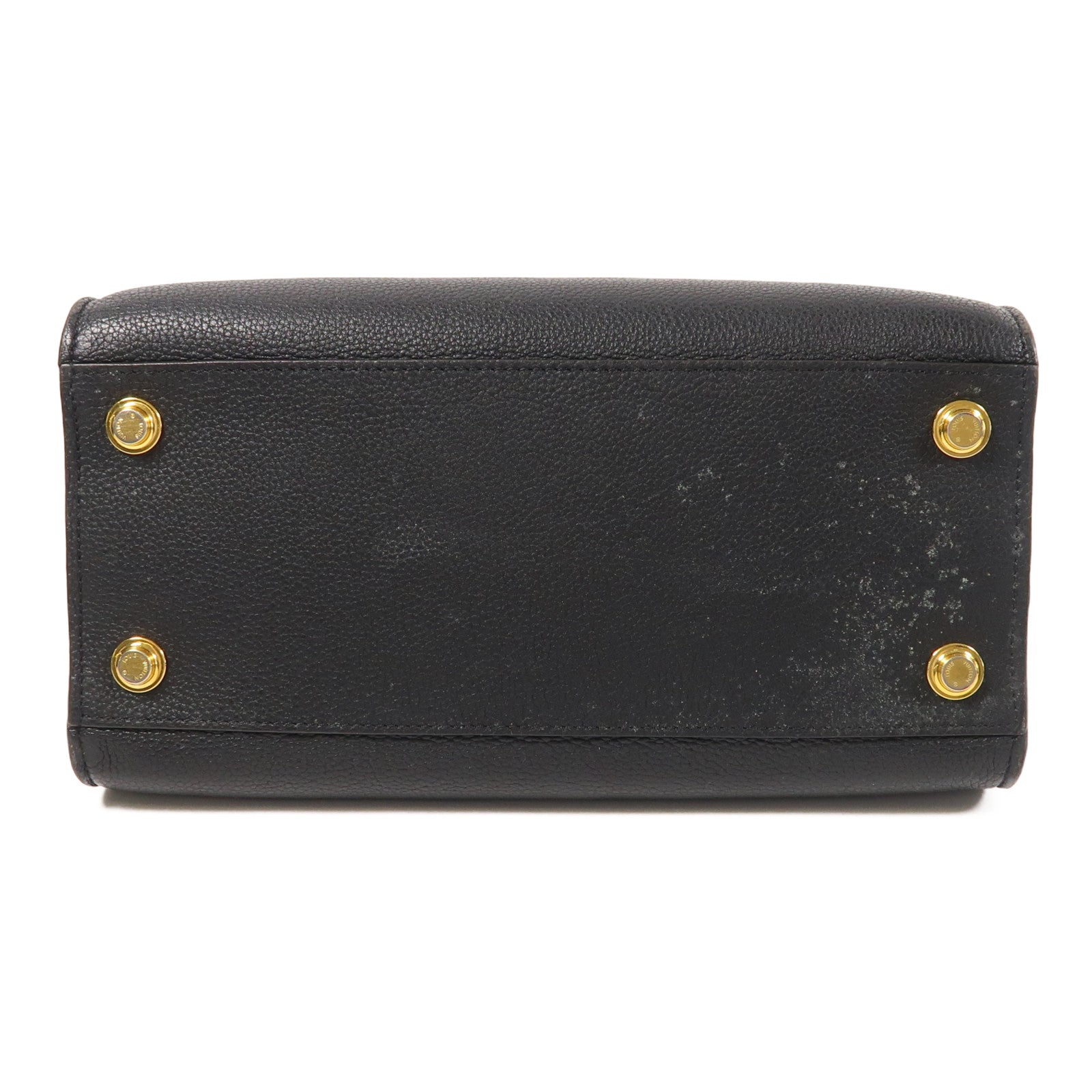 LOUIS VUITTON 牛皮皮革City Steamer PM金扣手挽肩背兩用袋